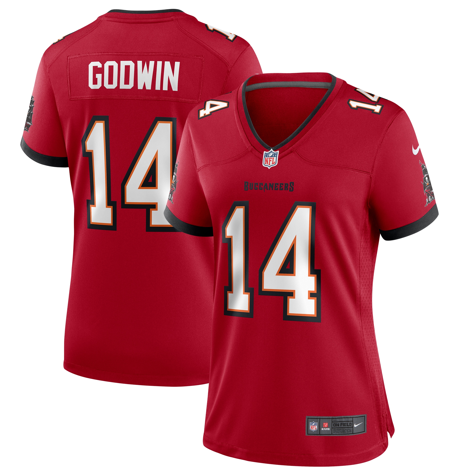 Chris Godwin Tampa Bay Buccaneers Nike Women's Game Player Jersey - Red - vstockx