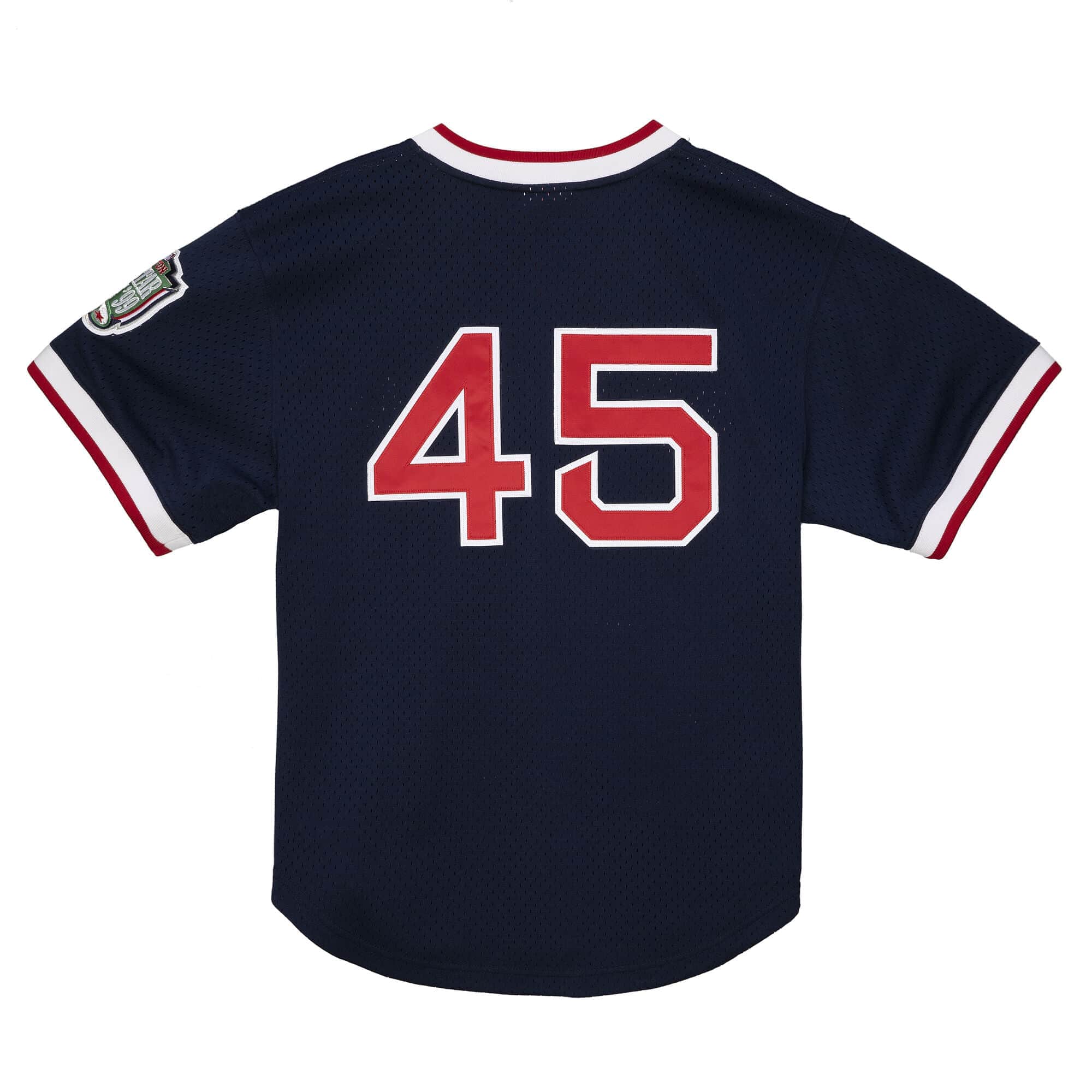 Authentic Pedro Martinez Boston Red Sox 1999 BP Pullover Jersey - vstockx