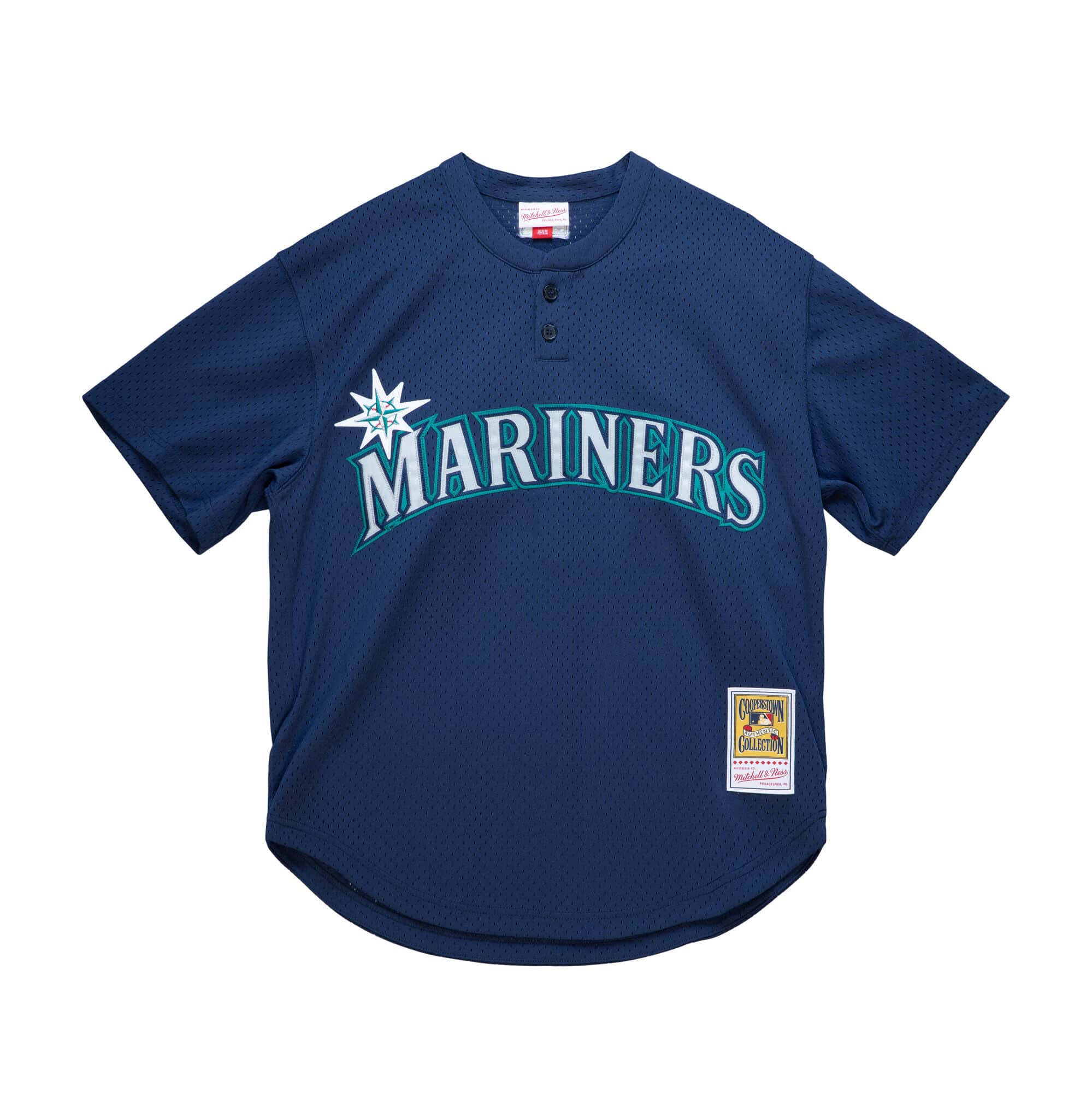 Authentic Ichiro Suzuki Seattle Mariners 2002 BP Jersey - vstockx