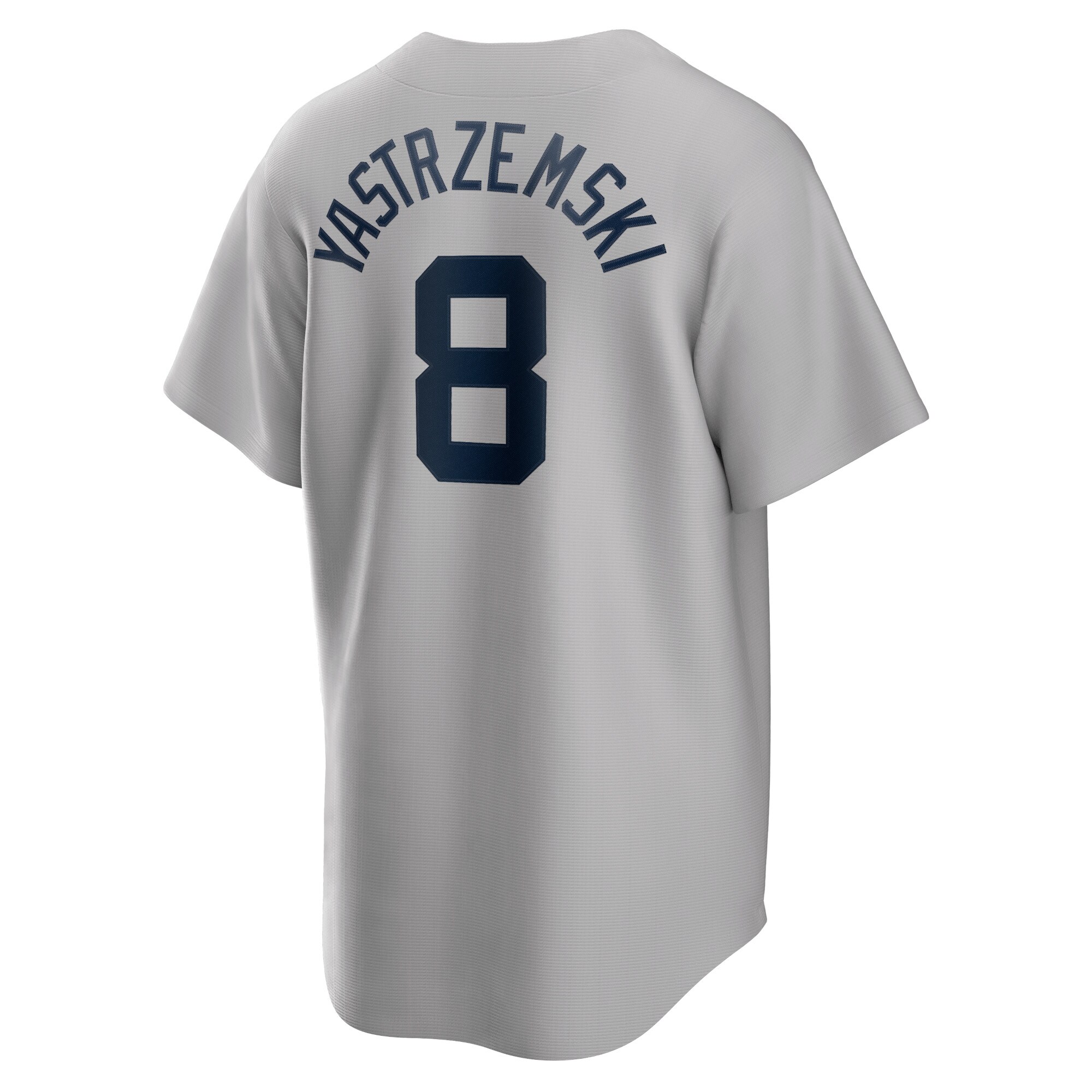 Carl Yastrzemski Boston Red Sox Nike Road Cooperstown Collection Player Jersey - Gray - vstockx