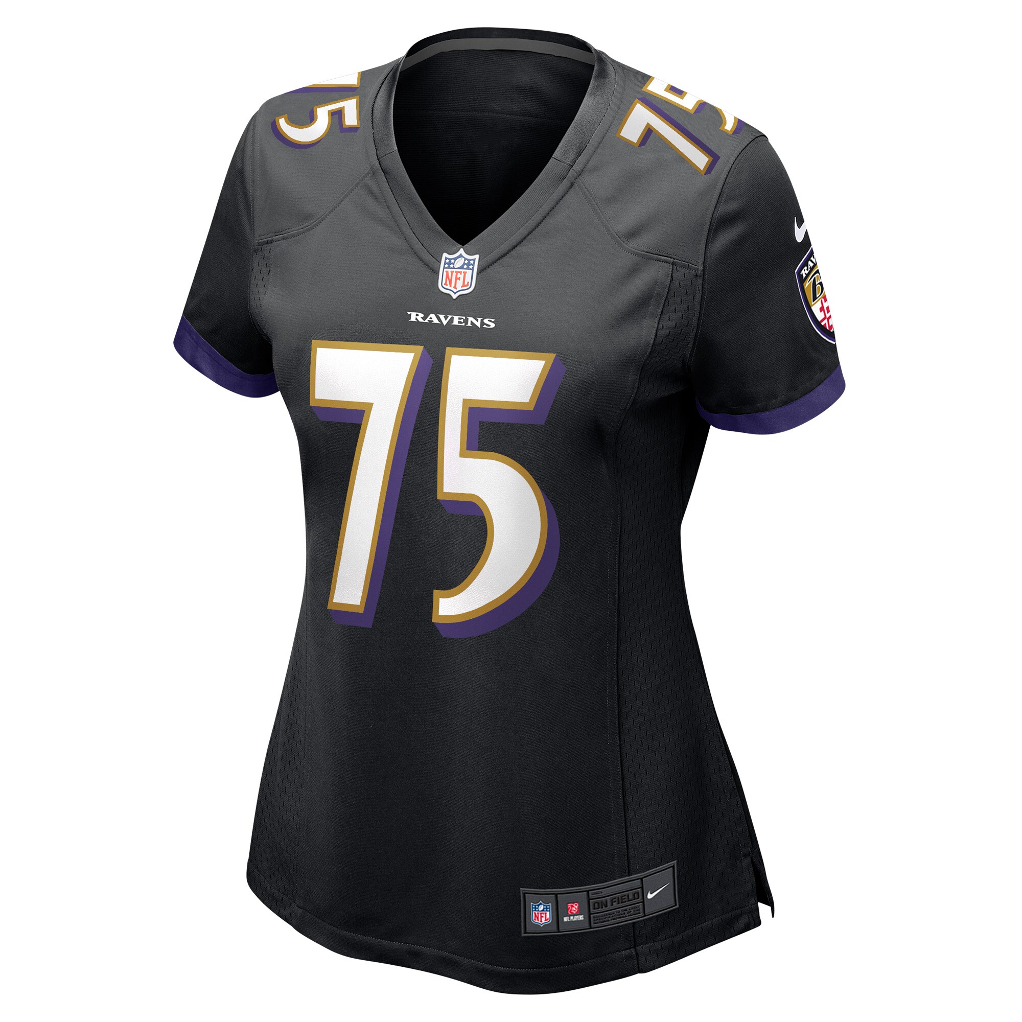 Jonathan Ogden Baltimore Ravens Nike Women's Retired Player Jersey - Black - vstockx