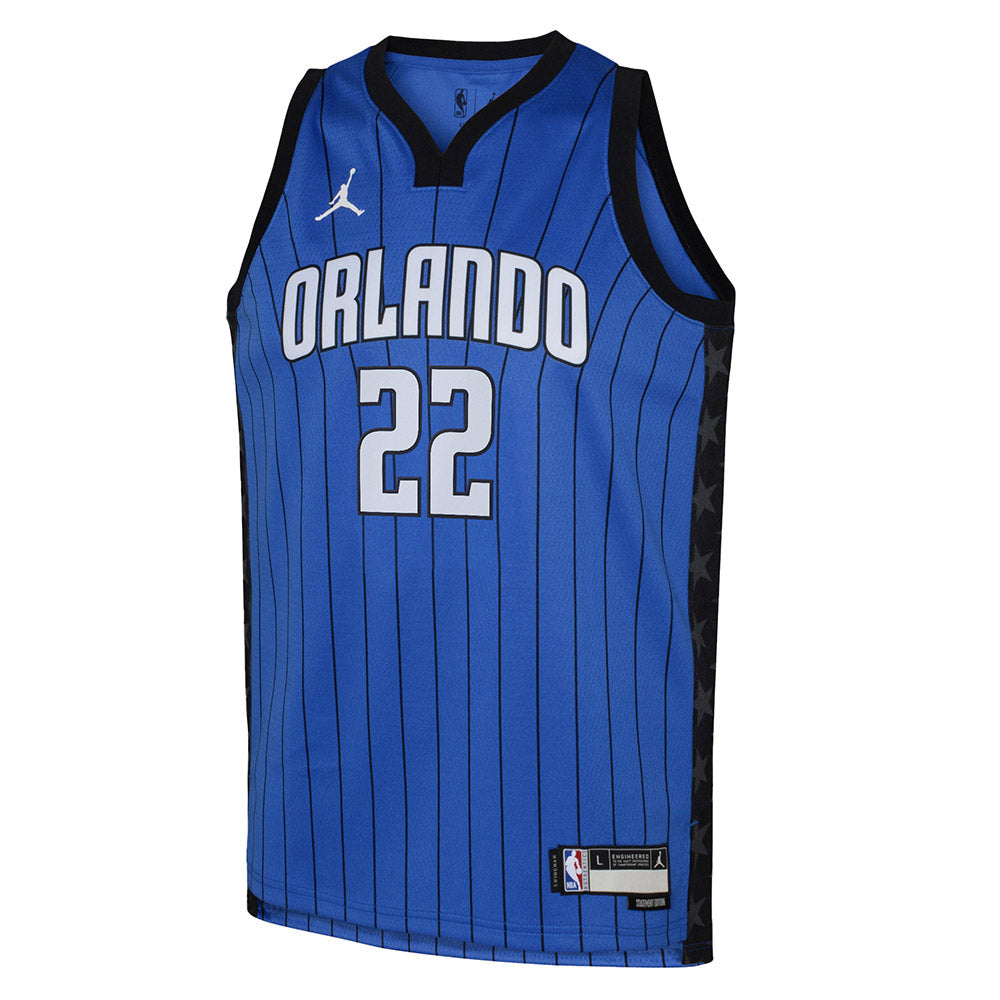 Youth Orlando Magic Franz Wagner Statement Edition Jersey - Blue - vstockx