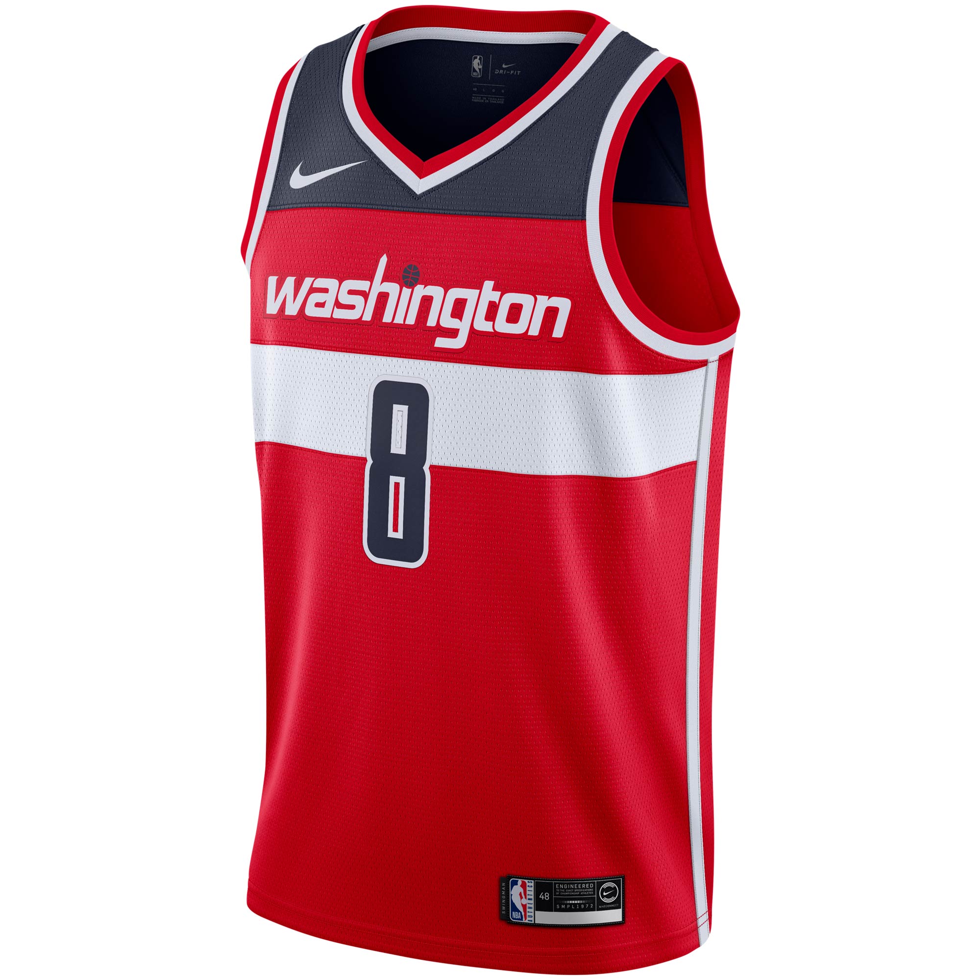 Rui Hachimura Washington Wizards Nike 2019/2020 Swingman Jersey - Icon Edition - Red - vstockx