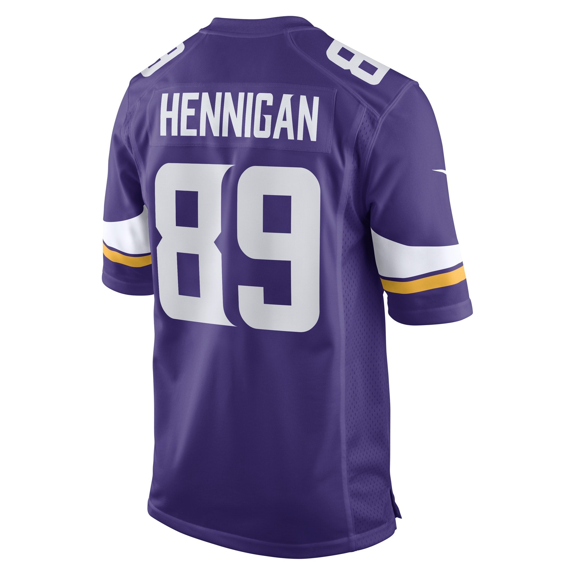 Men's Nike Thomas Hennigan Purple Minnesota Vikings Game Player Jersey - vstockx