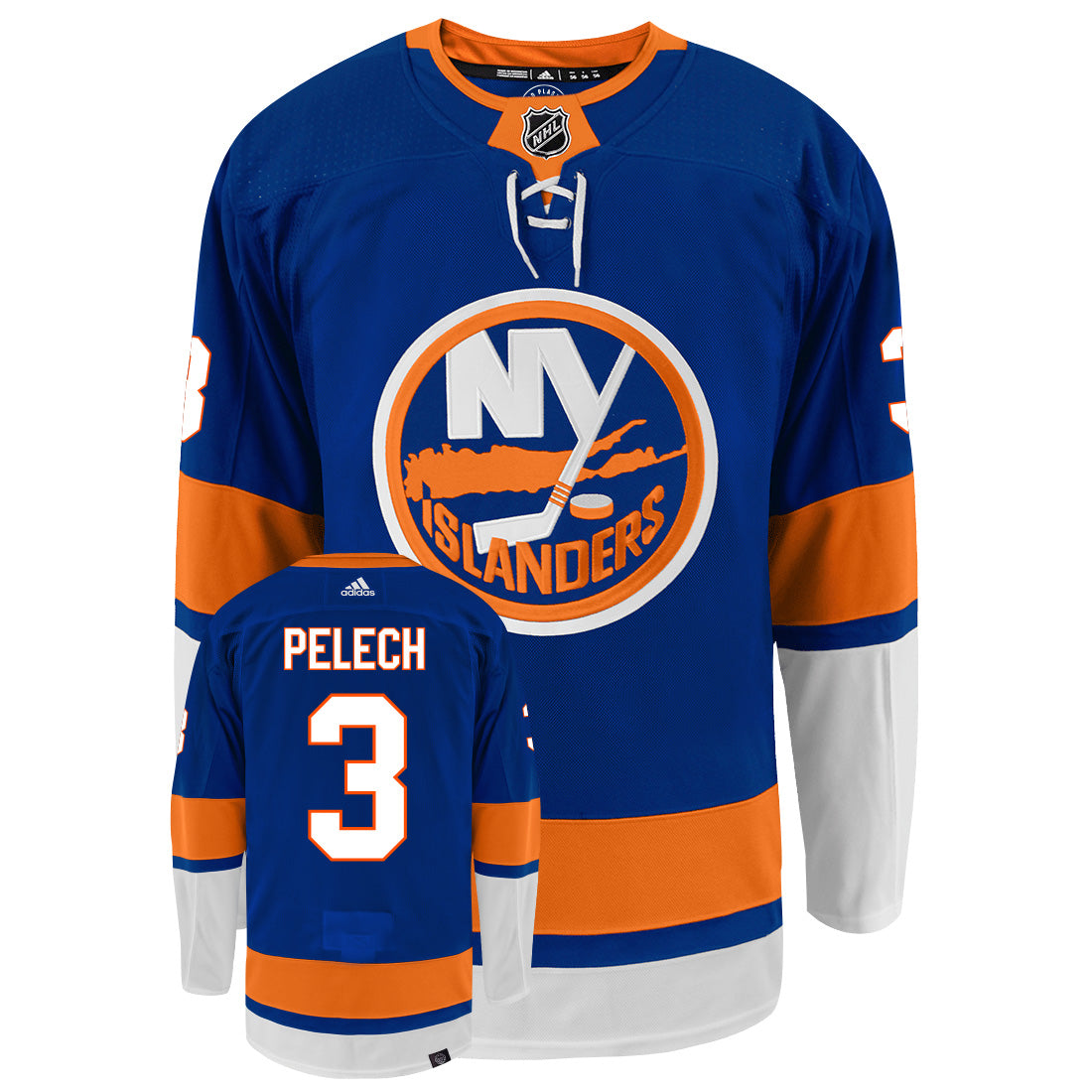 Adam Pelech New York Islanders Adidas Primegreen Authentic NHL Hockey Jersey - vstockx