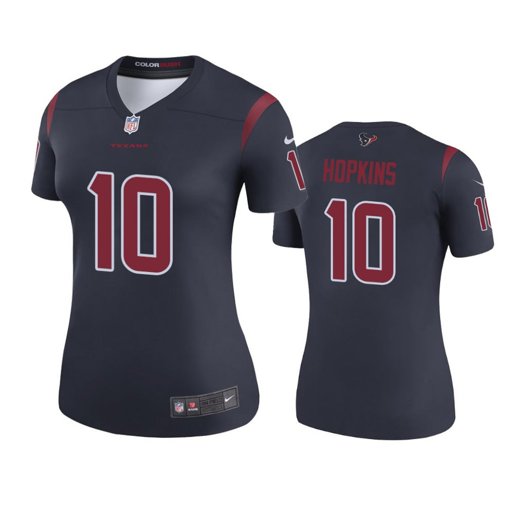 Women's Houston Texans DeAndre Hopkins Legend Jersey - Navy - vstockx
