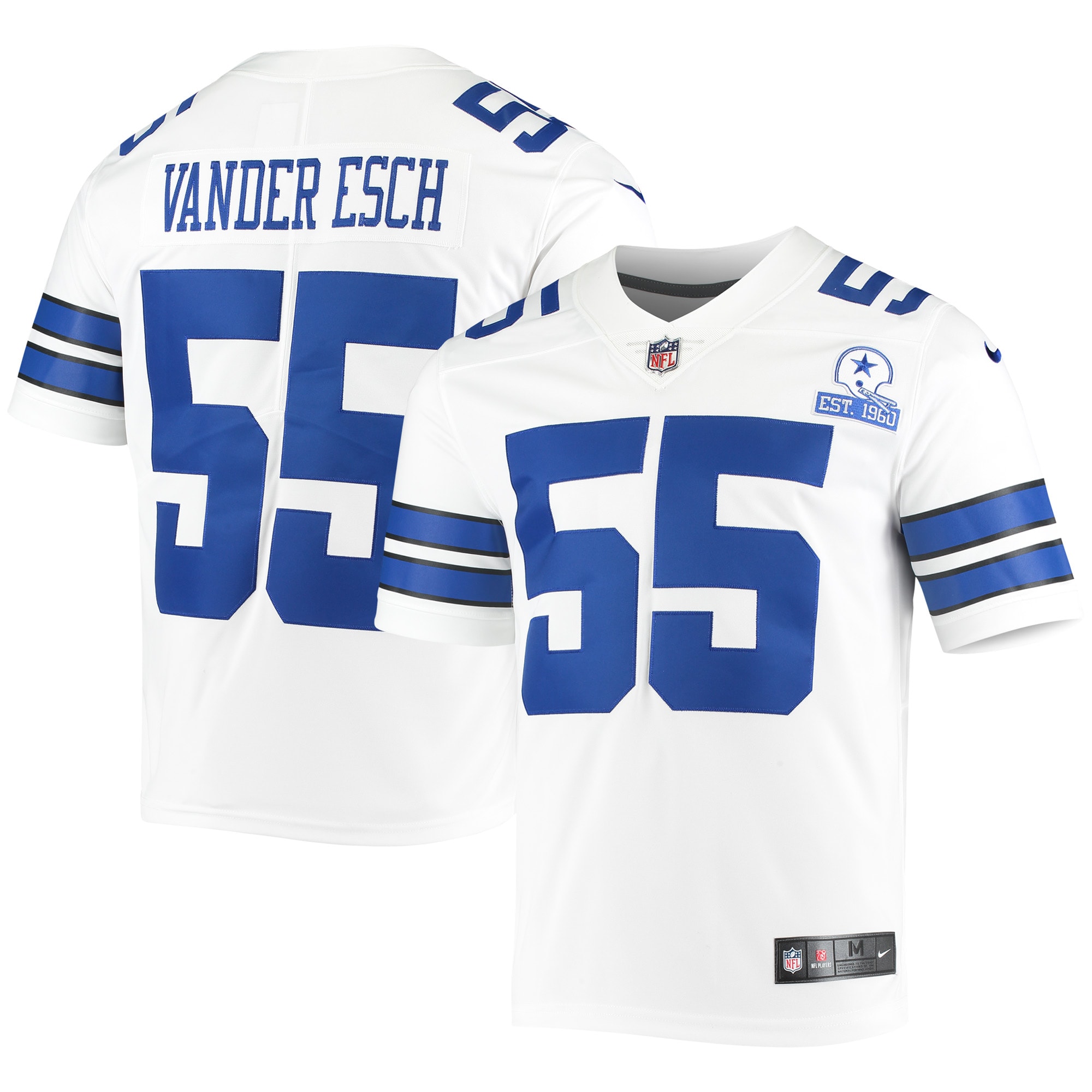 Leighton Vander Esch Dallas Cowboys Nike 60th Anniversary Limited Jersey - White - vstockx