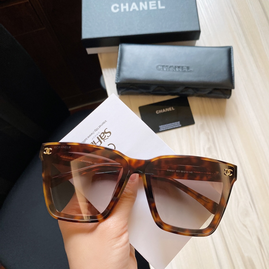 Sunglasses Chanel CH6321 size 68��12-145 - vstockx