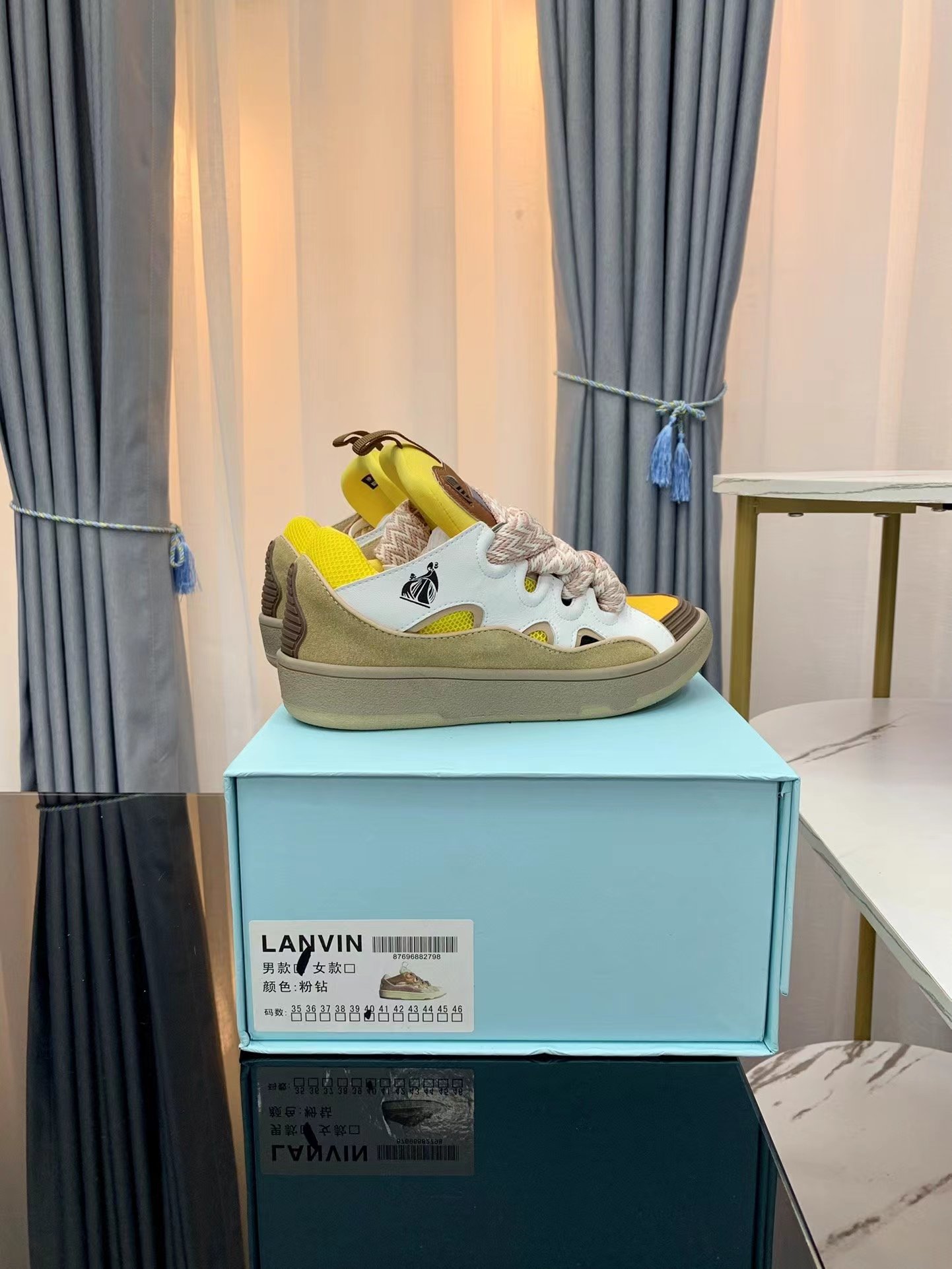 Lanvin Leather Curb yolk - vstockx