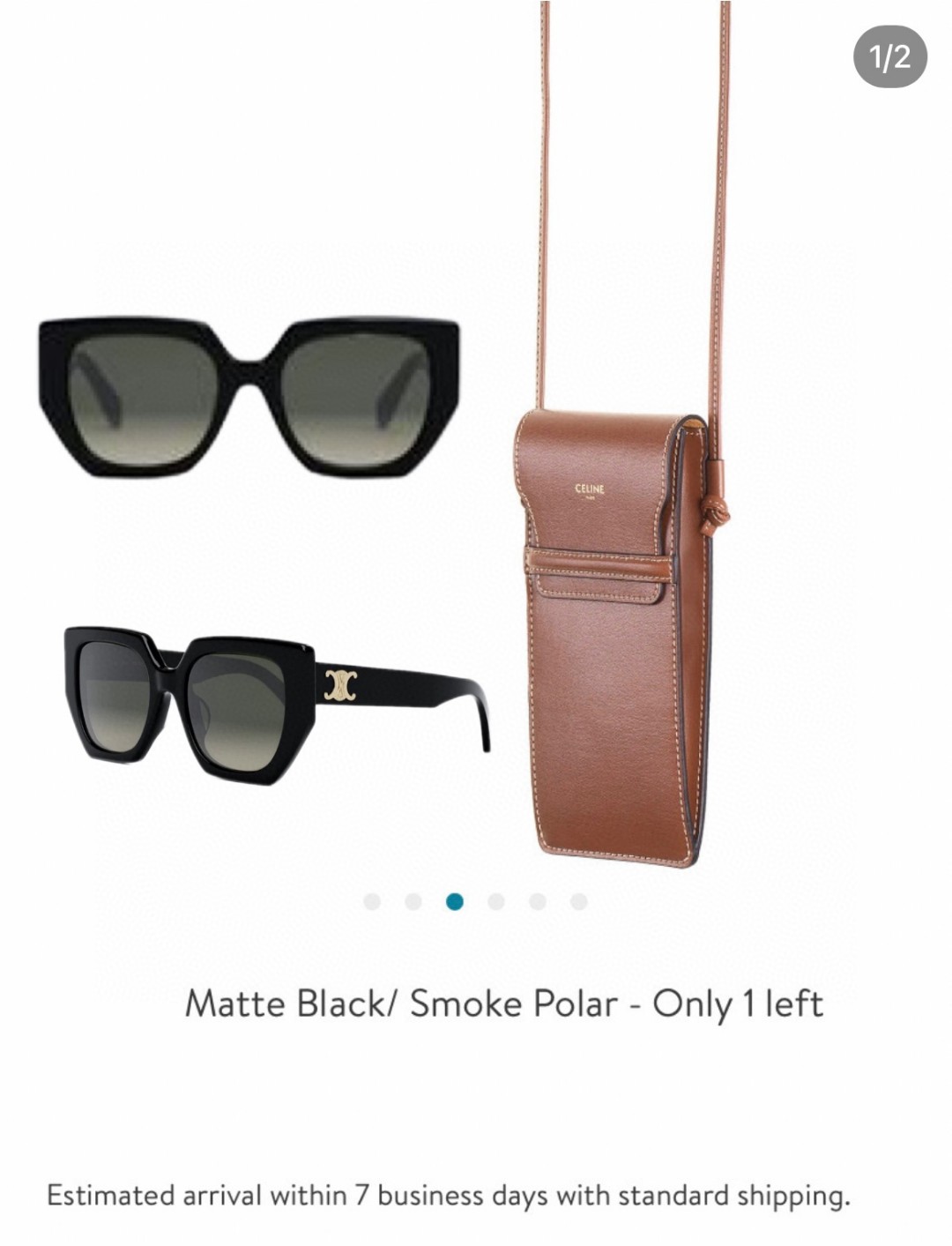 Sunglasses Celine CL40239F SIZE:52 24-145 - vstockx