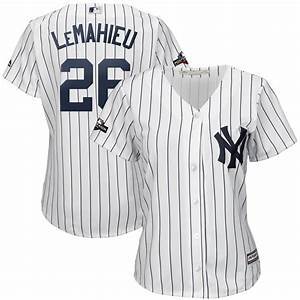 Womens New York Yankees DJ LeMahieu Cool Base Replica Jersey White - vstockx