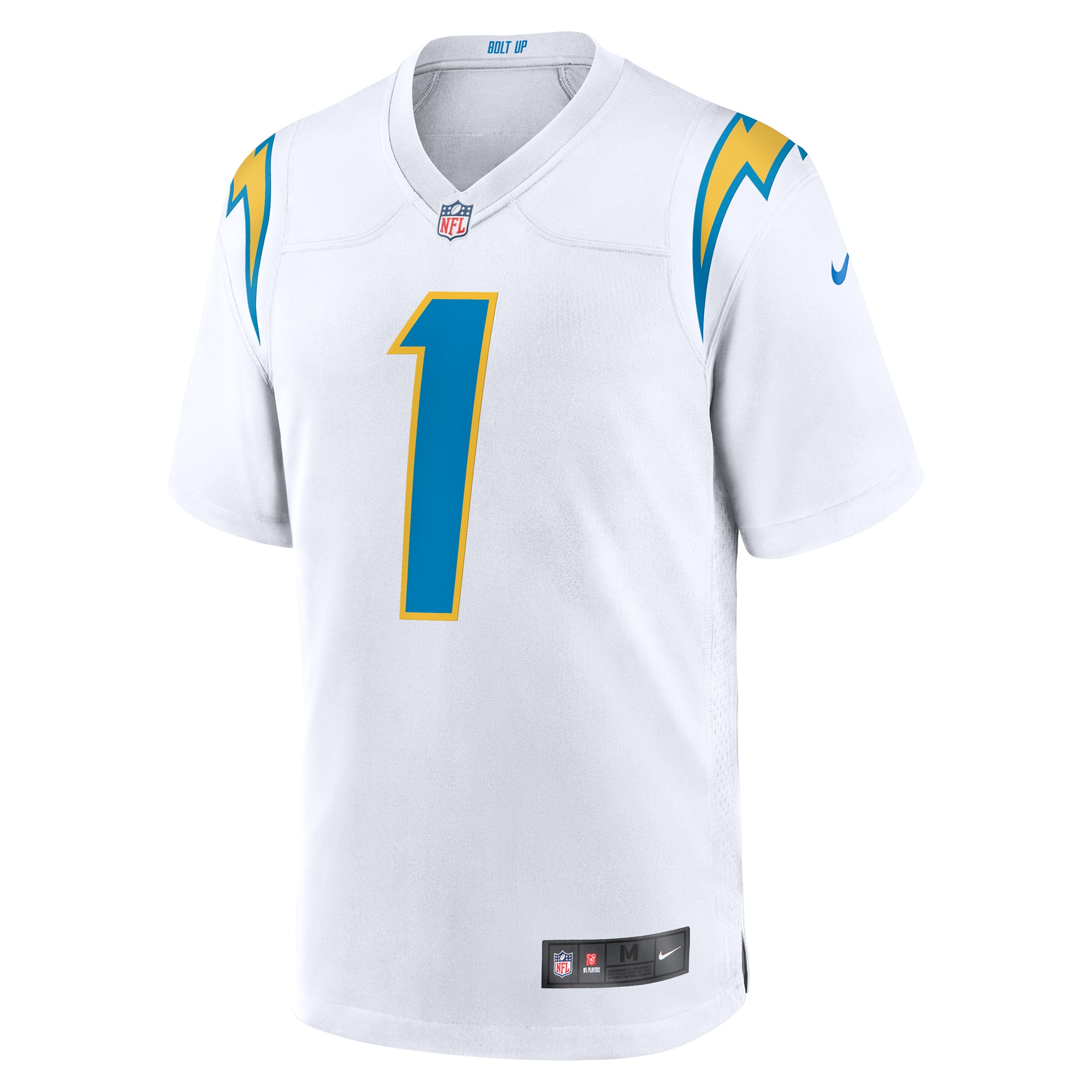 Quentin Johnston Los Angeles Chargers Nike Away Game Jersey - White - vstockx