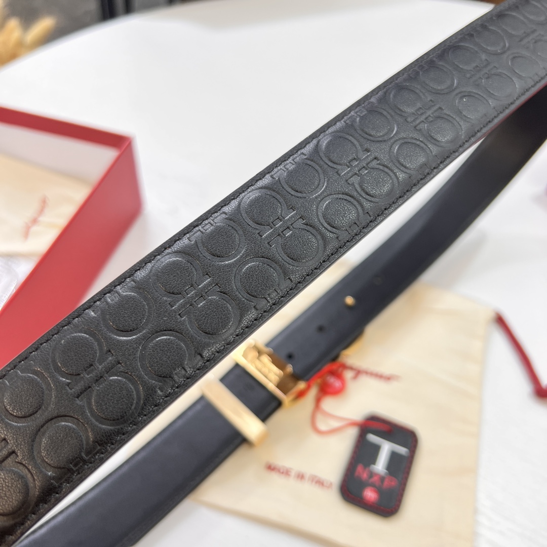 Streetwear Belt Ferragamo 319803 size:3.5cm - vstockx