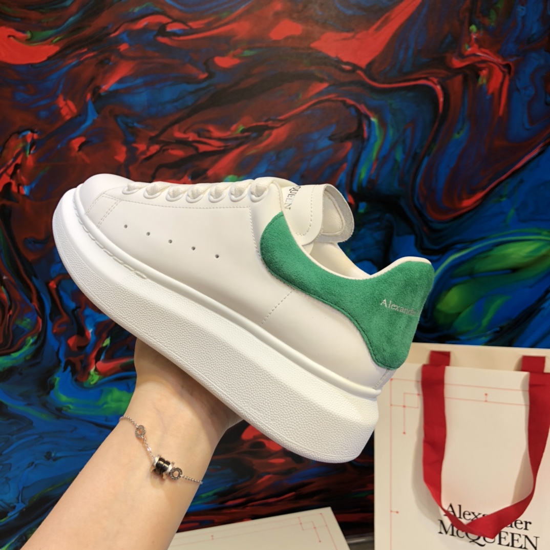 Alexander McQueen Oversized Teal - vstockx