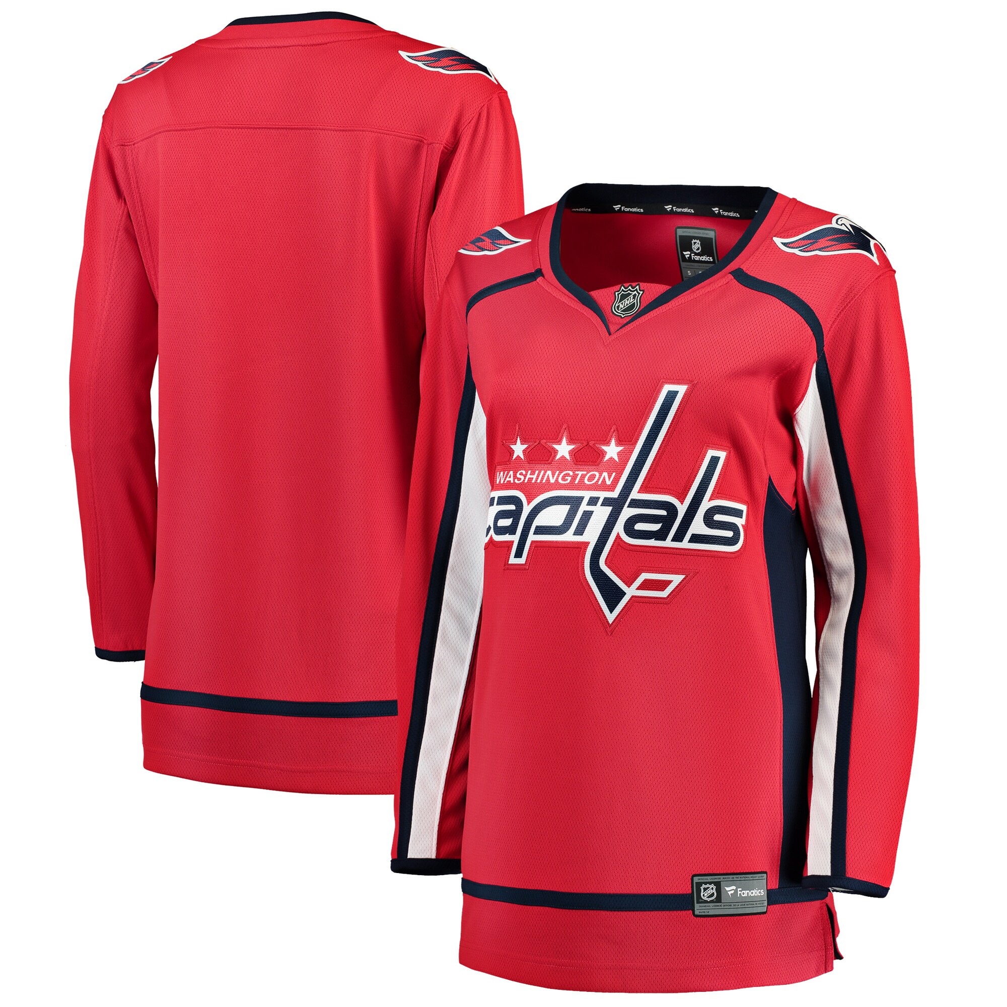 Washington Capitals Fanatics Branded Women's Breakaway Home Jersey - Red - vstockx