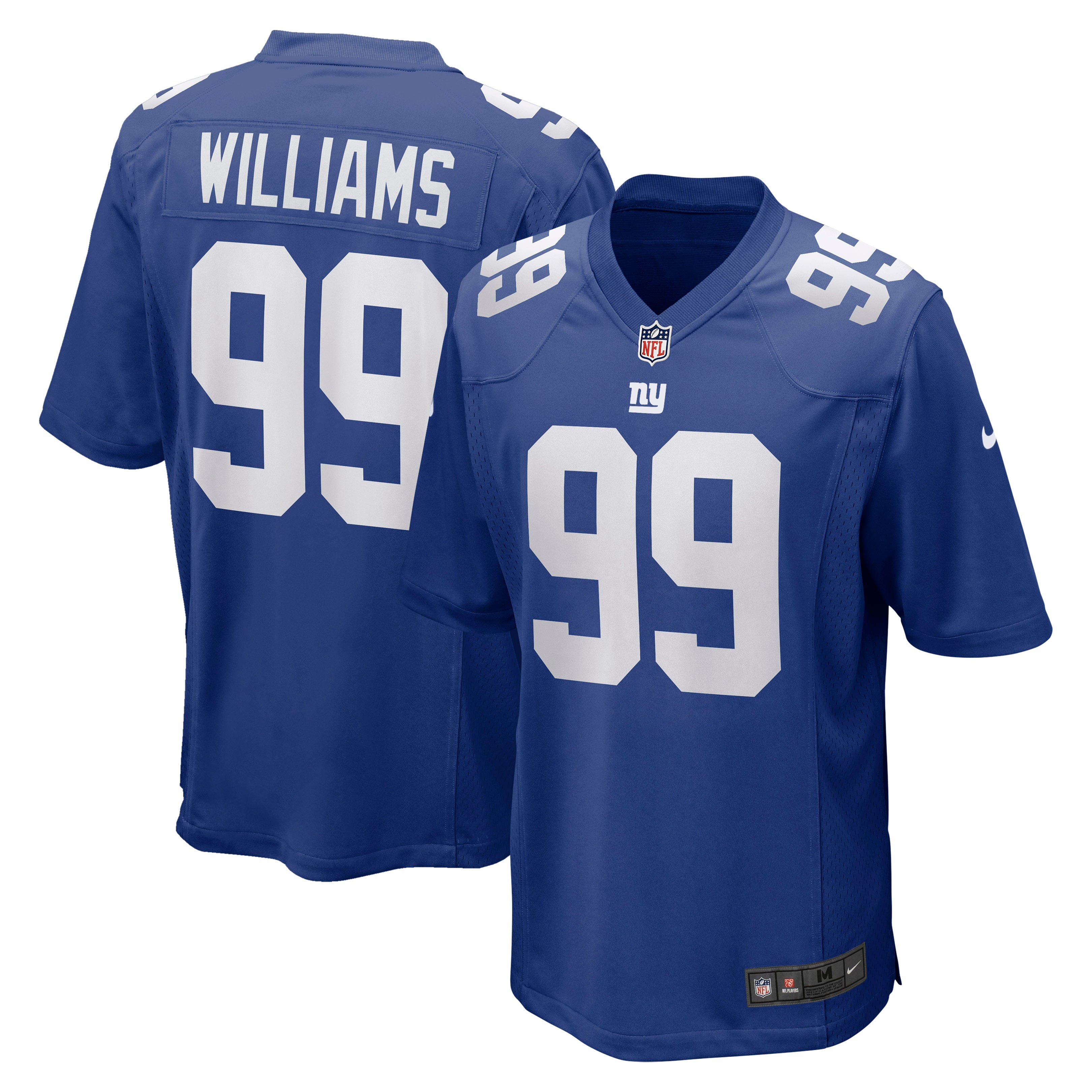 Men's Nike Leonard Williams Royal New York Giants Game Jersey - vstockx