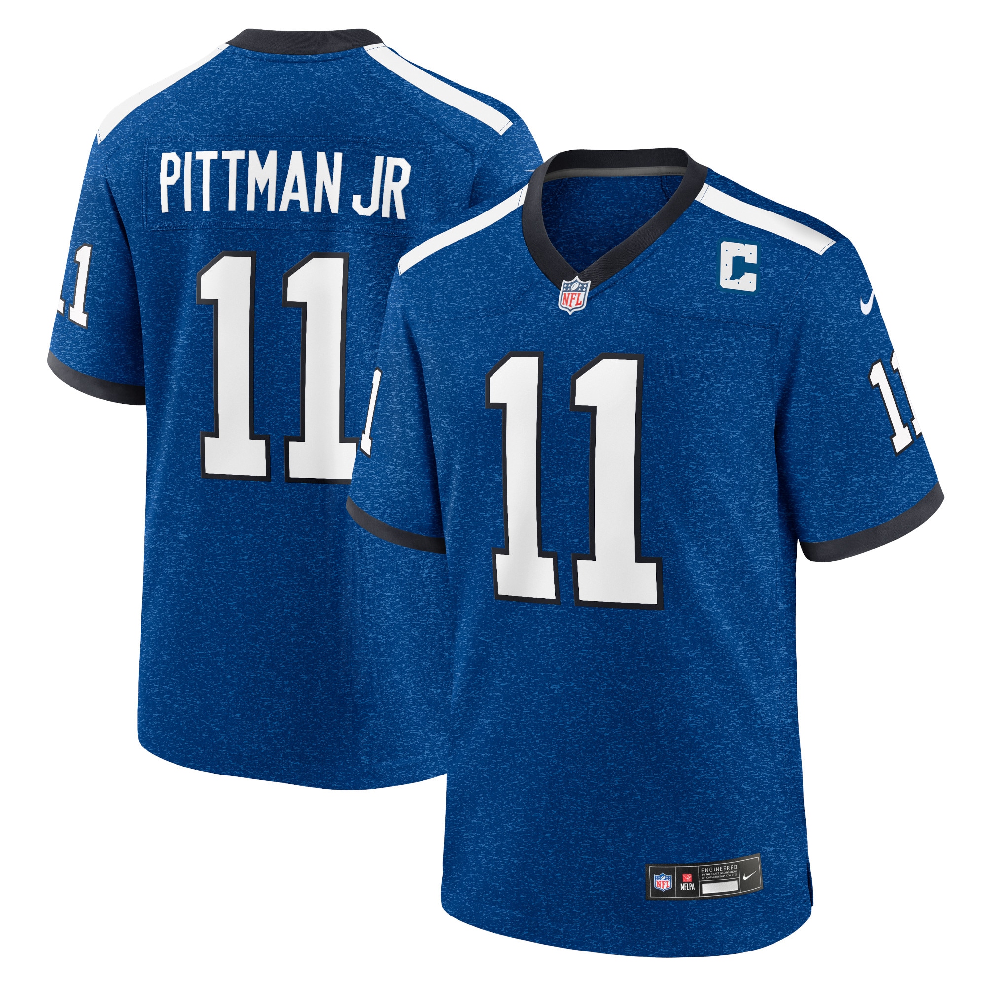 Michael Pittman Jr. Indianapolis Colts Nike Indiana Nights Alternate Game Jersey - Royal - vstockx