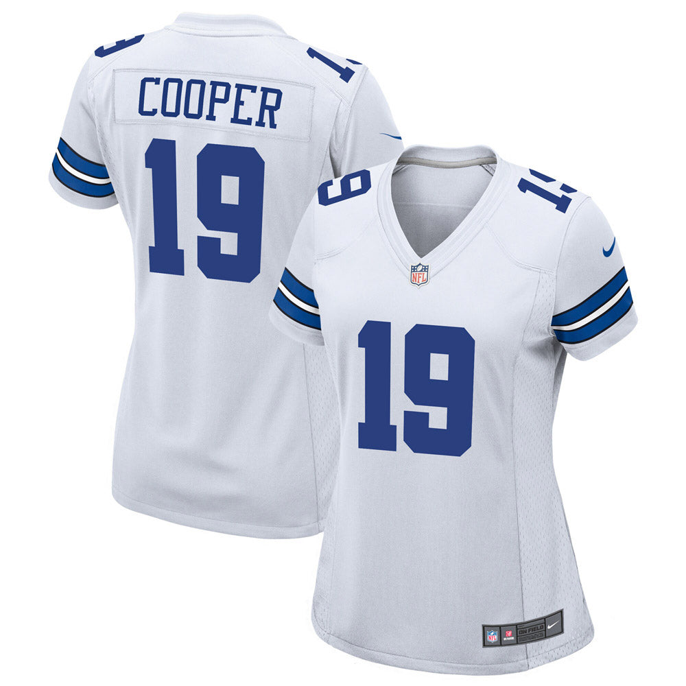 Women's Dallas Cowboys Amari Cooper Team Game Jersey- White - vstockx
