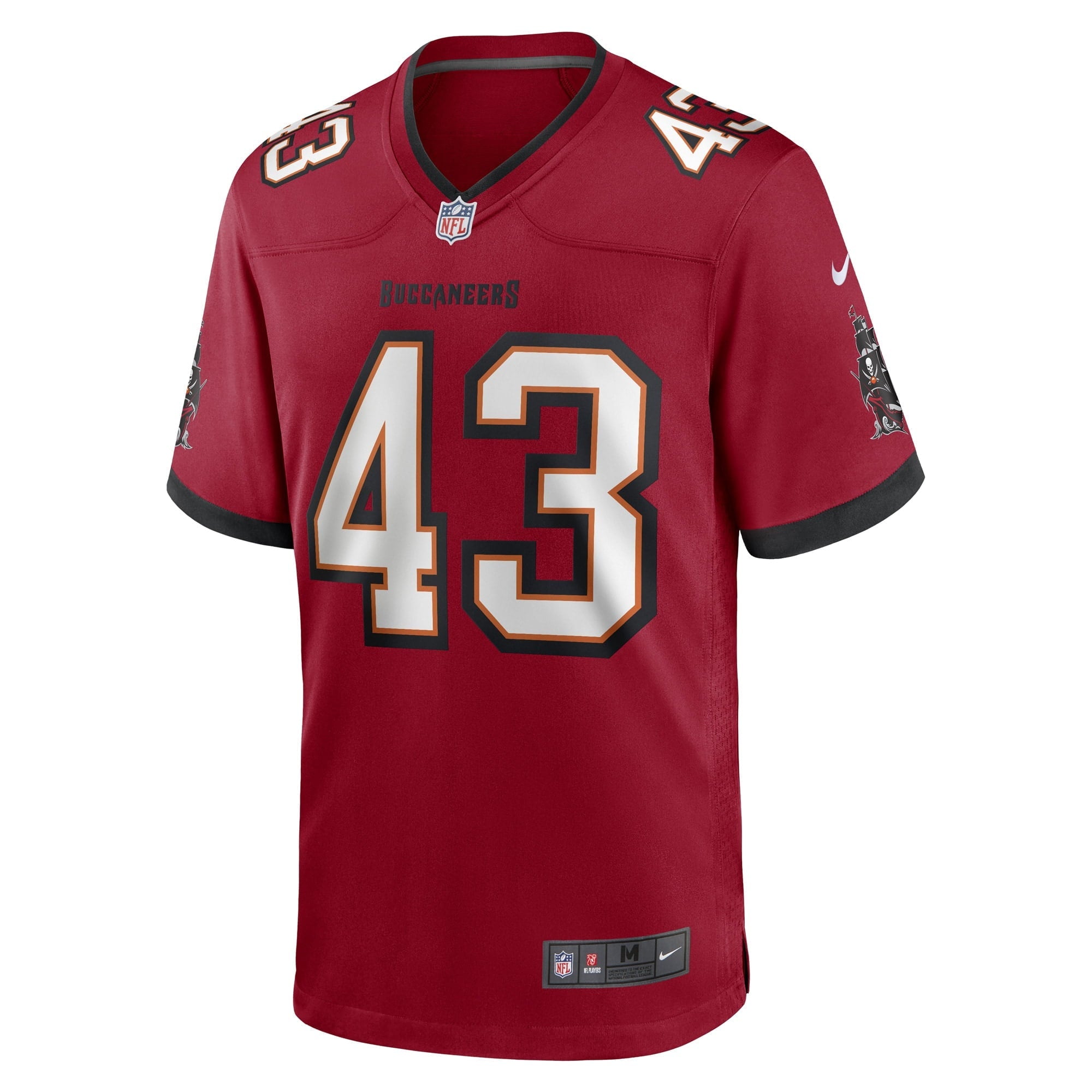 Men's Nike Patrick Laird Red Tampa Bay Buccaneers Game Player Jersey - vstockx