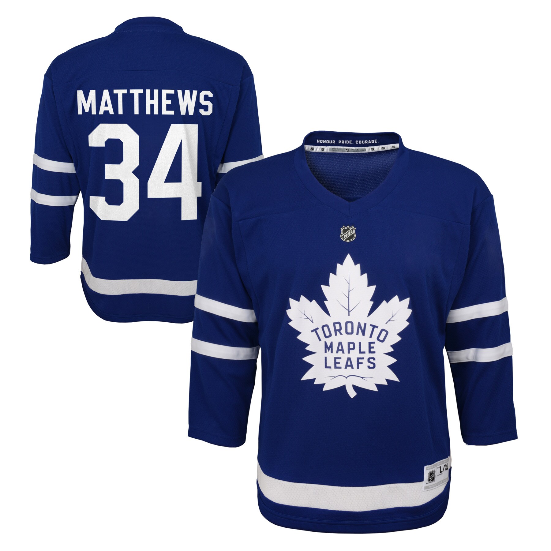Auston Matthews Toronto Maple Leafs Toddler Replica Player Jersey - Royal - vstockx