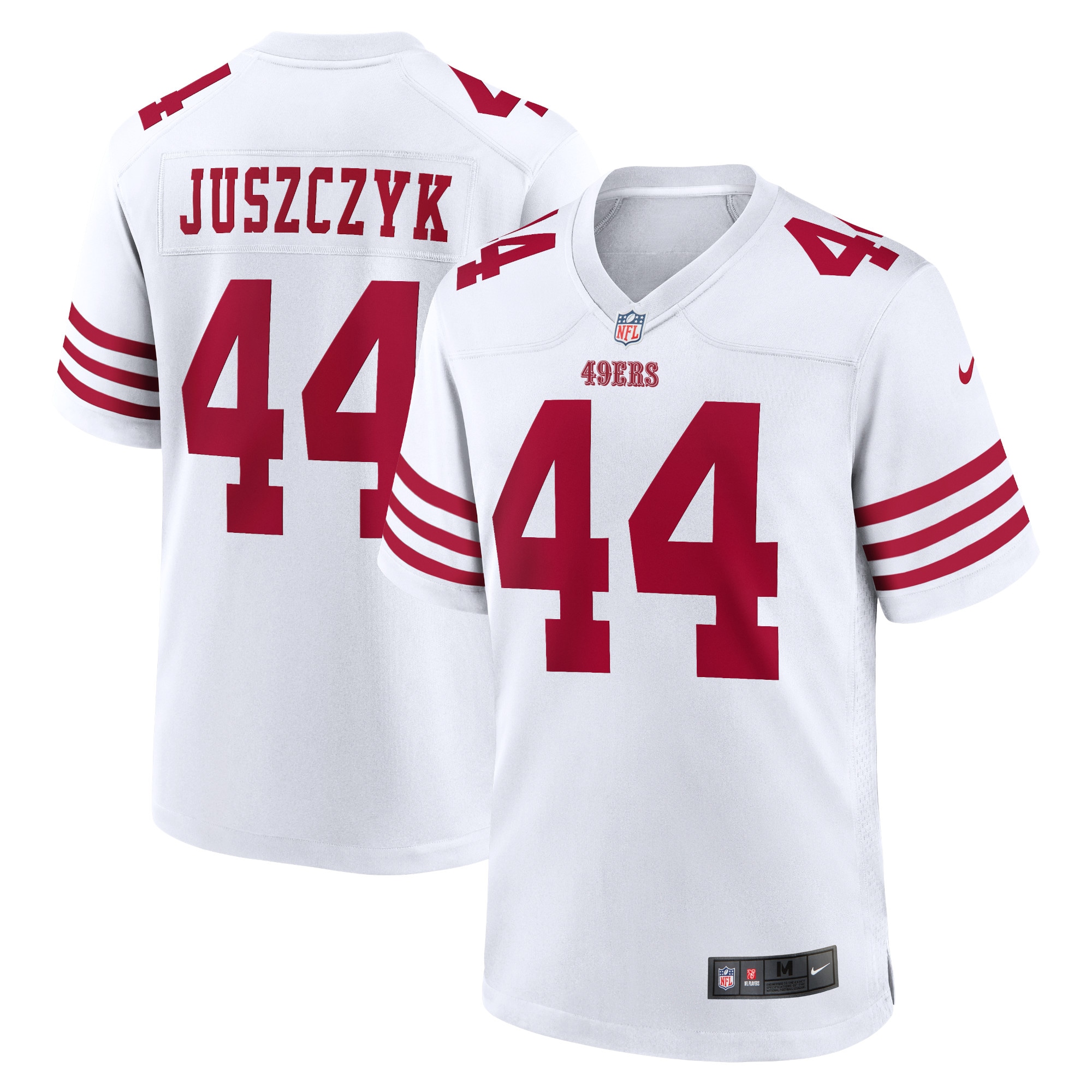 Kyle Juszczyk San Francisco 49ers Nike Player Game Jersey - White - vstockx