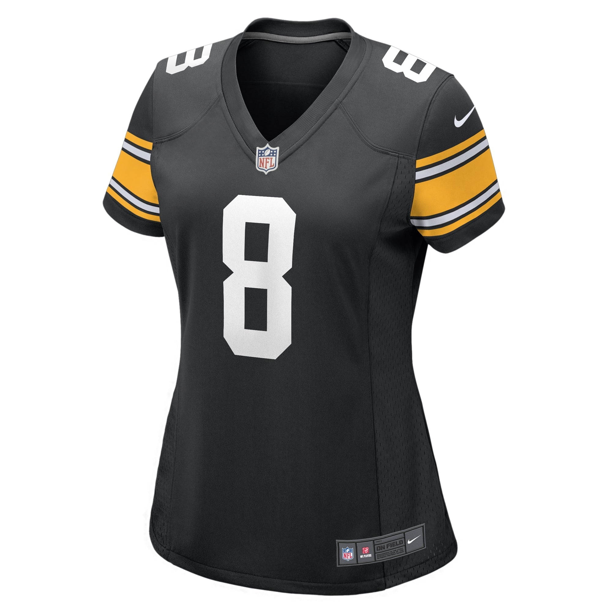 Women's Nike Kenny Pickett Black Pittsburgh Steelers Alternate Game Jersey - vstockx