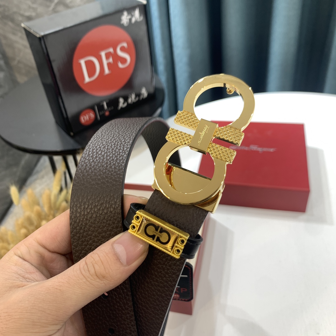 Streetwear Belt Ferragamo 319596 size:3.5cm - vstockx