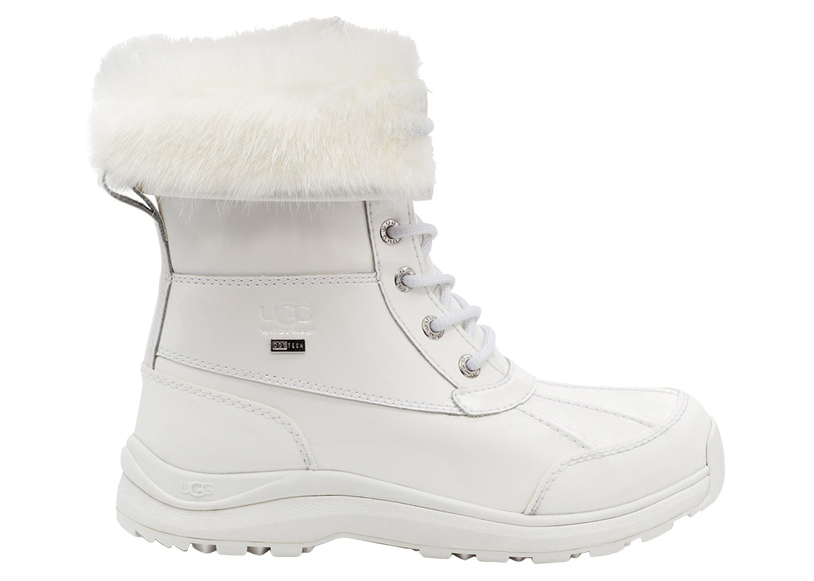 UGG Adirondack III Patent Boot White (Women's) - vstockx