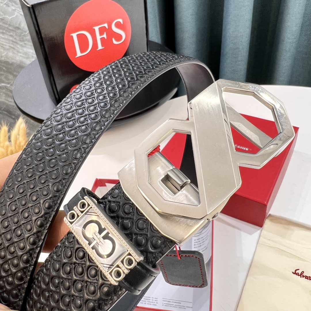 Streetwear Belt Ferragamo 319600 size:3.5cm - vstockx