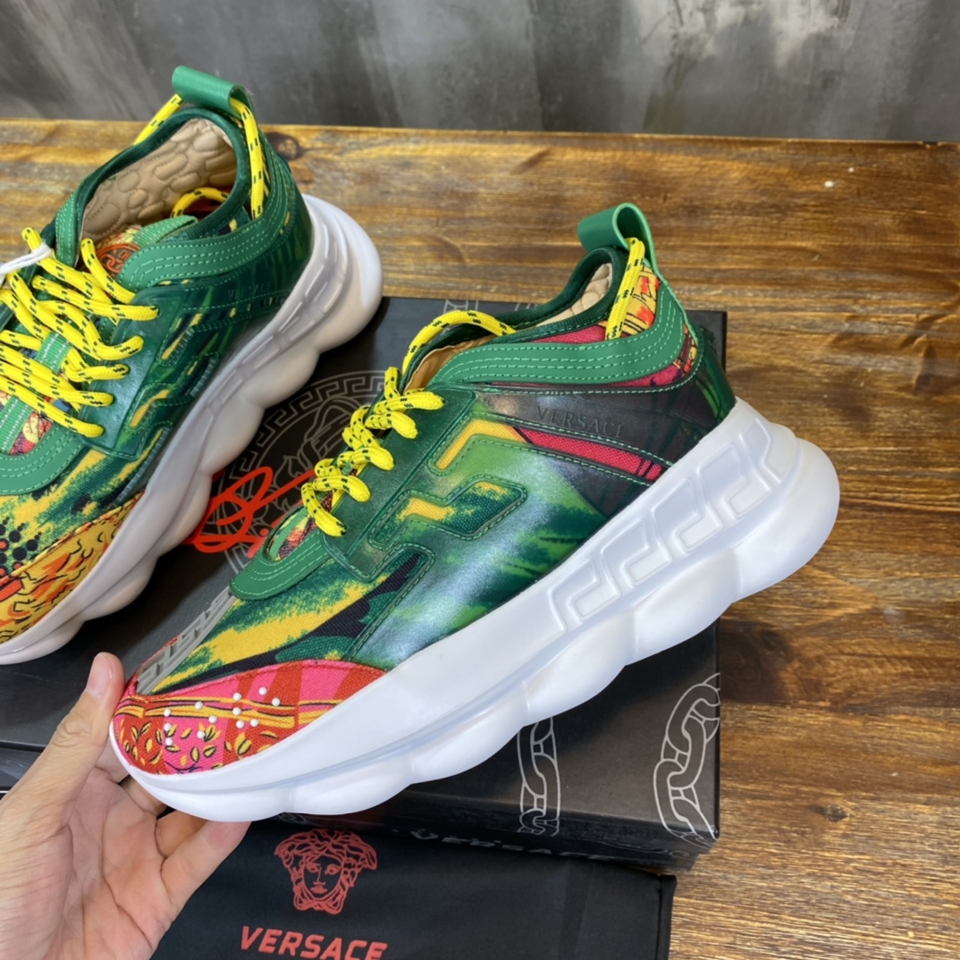 Versace Chain Reaction Sneaker 19 - vstockx