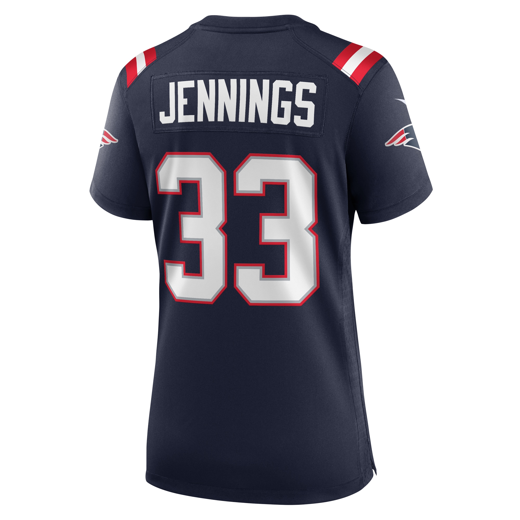 Anfernee Jennings New England Patriots Nike Women's Team Game Jersey - Navy - vstockx
