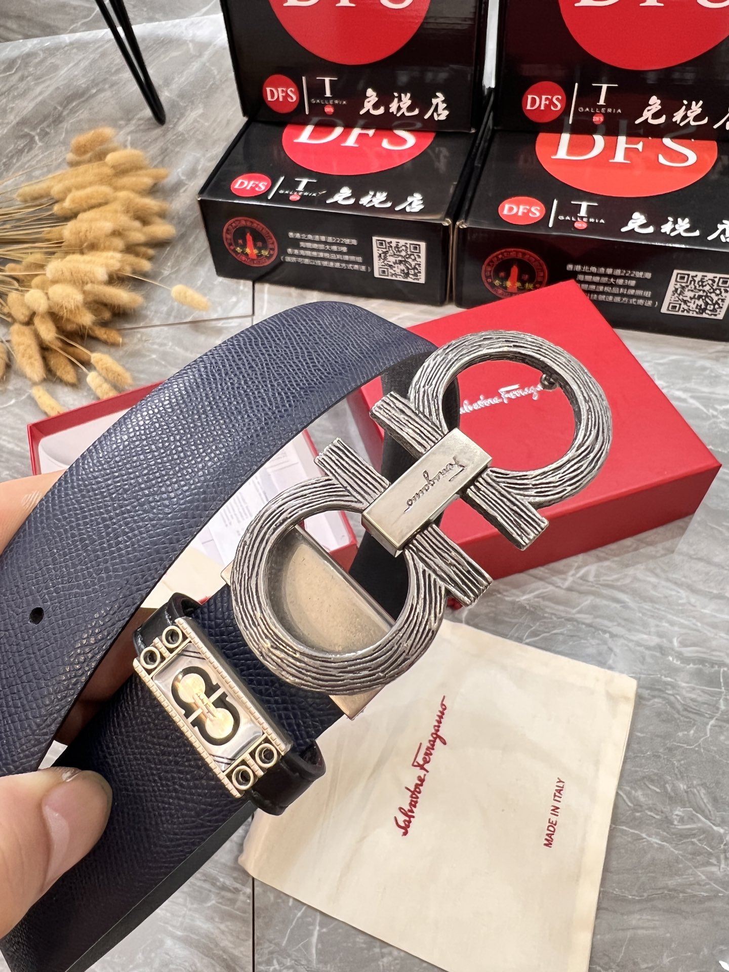 Streetwear Belt Ferragamo 319917 size:3.5cm - vstockx