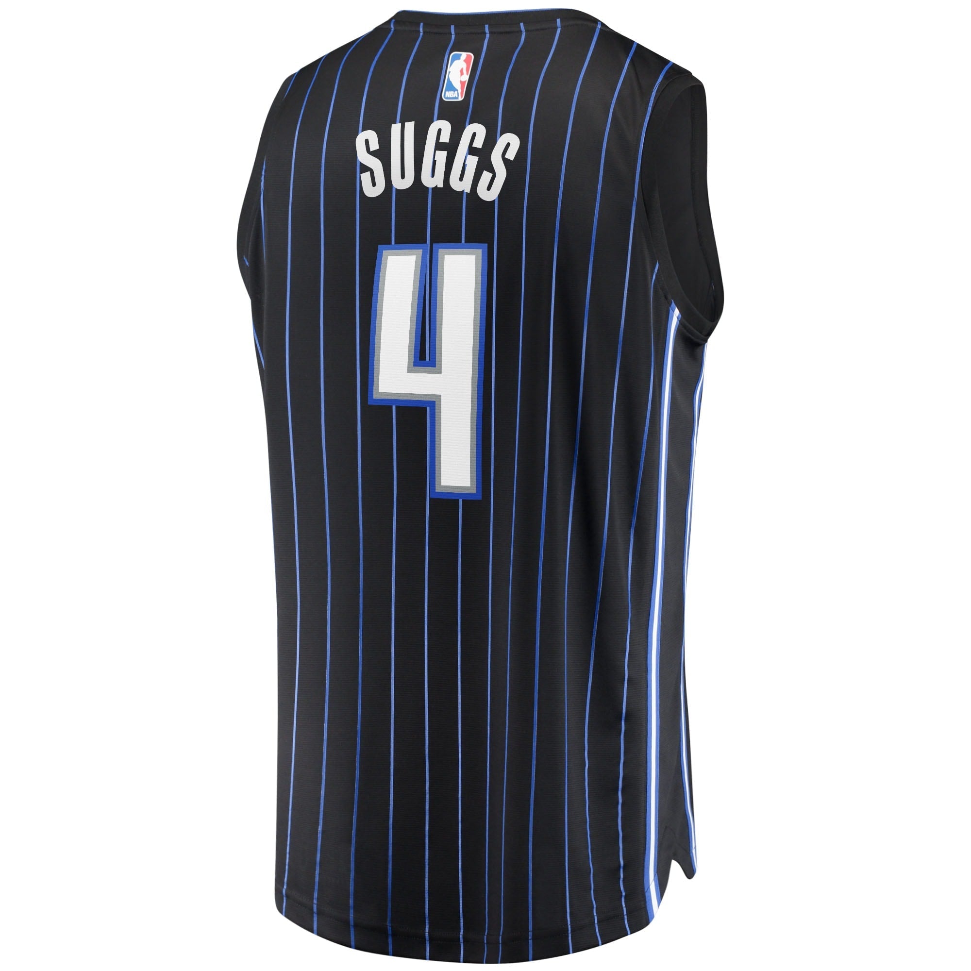 Men's Fanatics Branded Jalen Suggs Black Orlando Magic 2021/22 Fast Break Replica Jersey - Icon Edition - vstockx