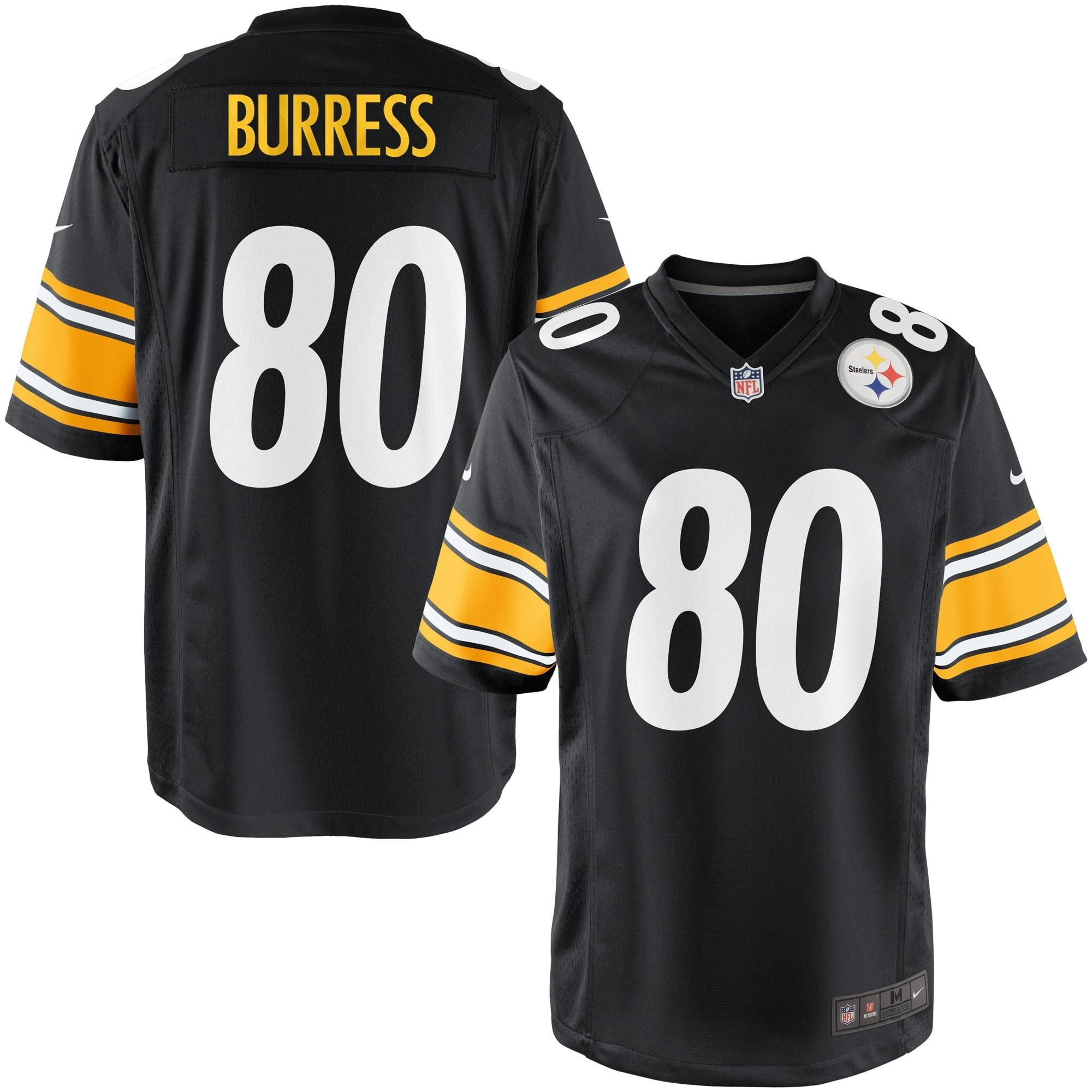 Nike Youth Pittsburgh Steelers Plaxico Burress Team Color Game Jersey - vstockx