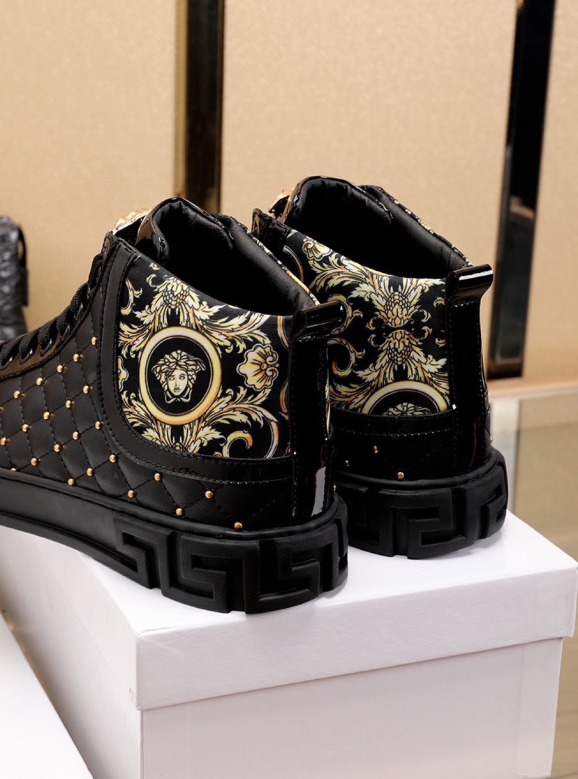 Versace High Top Sneaker 4 - vstockx