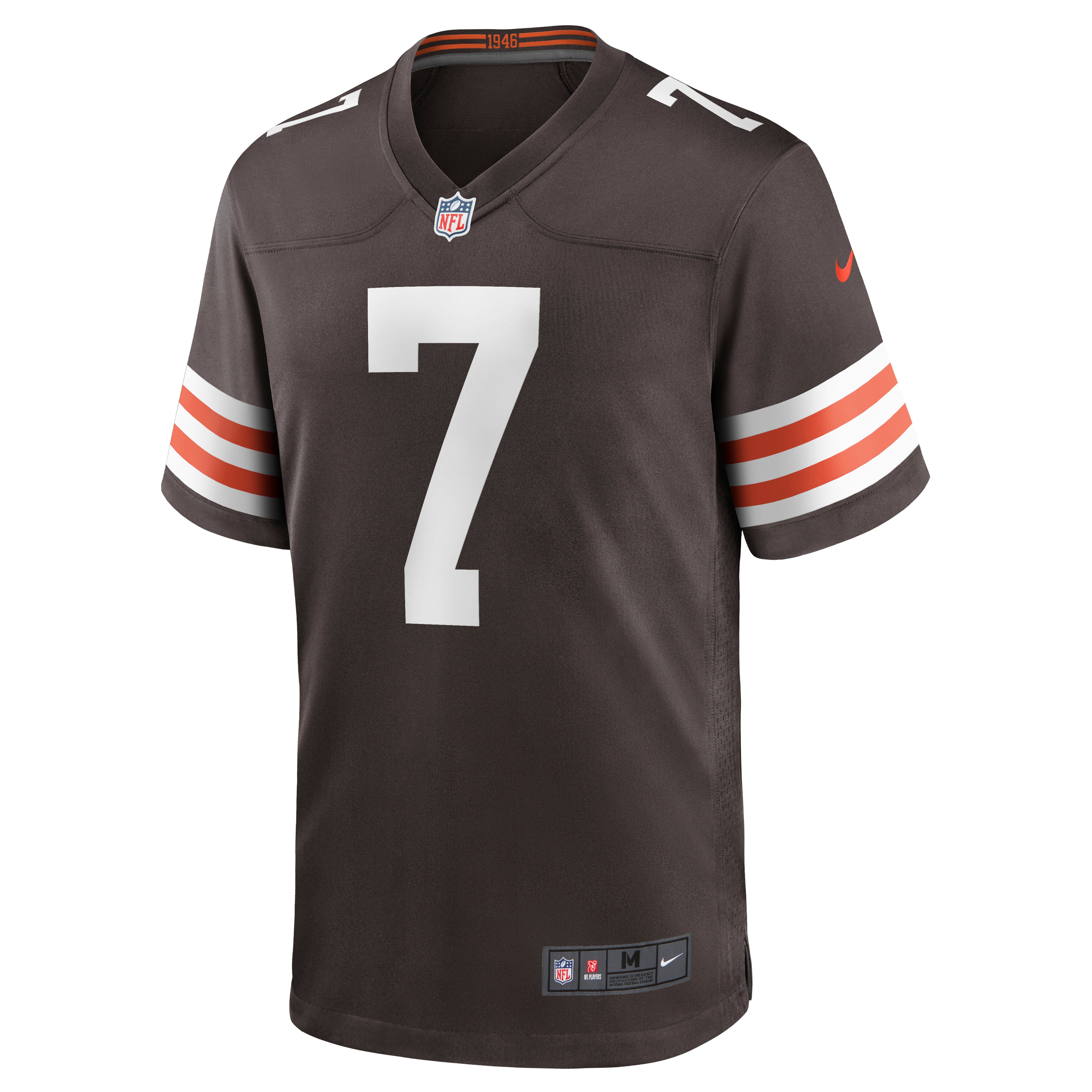 Jamie Gillan Cleveland Browns Nike Game Jersey - Brown - vstockx
