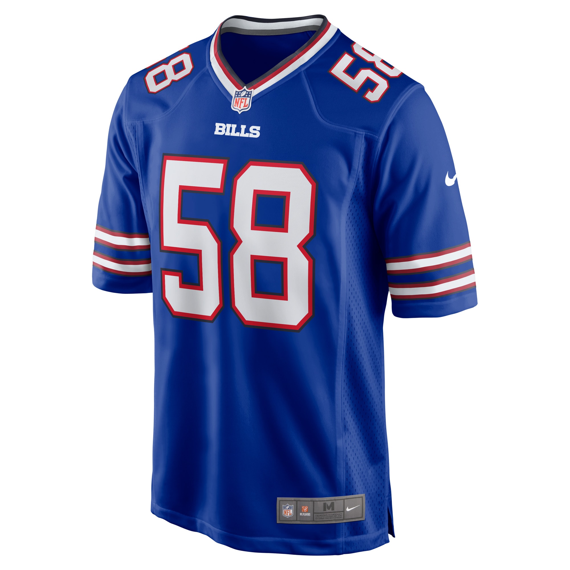 Matt Milano Buffalo Bills Nike Game Player Jersey - Royal - vstockx