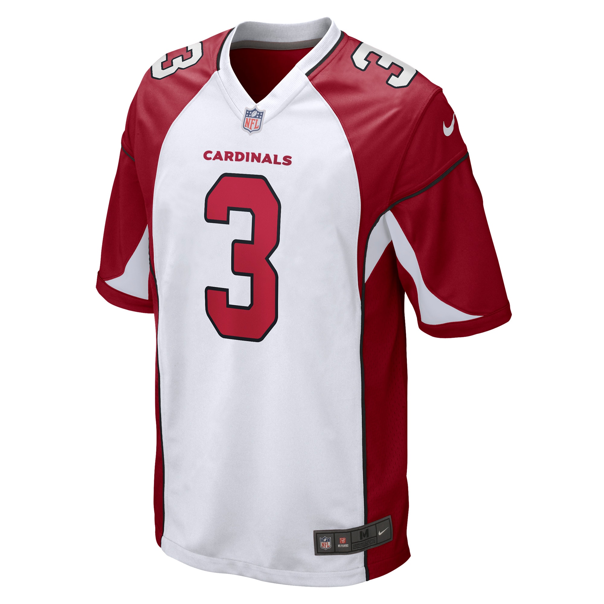 Budda Baker Arizona Cardinals Nike Game Jersey - White - vstockx