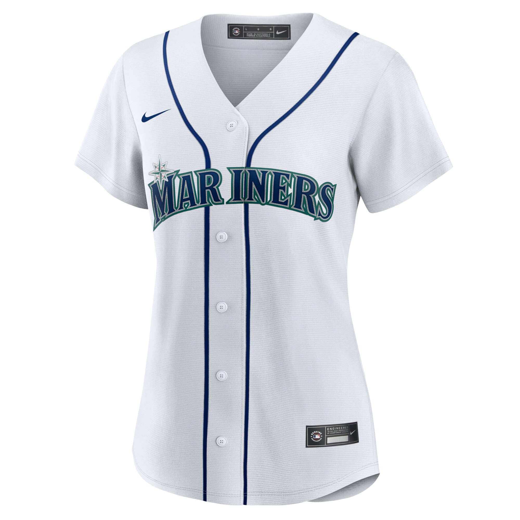 Seattle Mariners Nike Women's Home Replica Team Jersey - White - vstockx