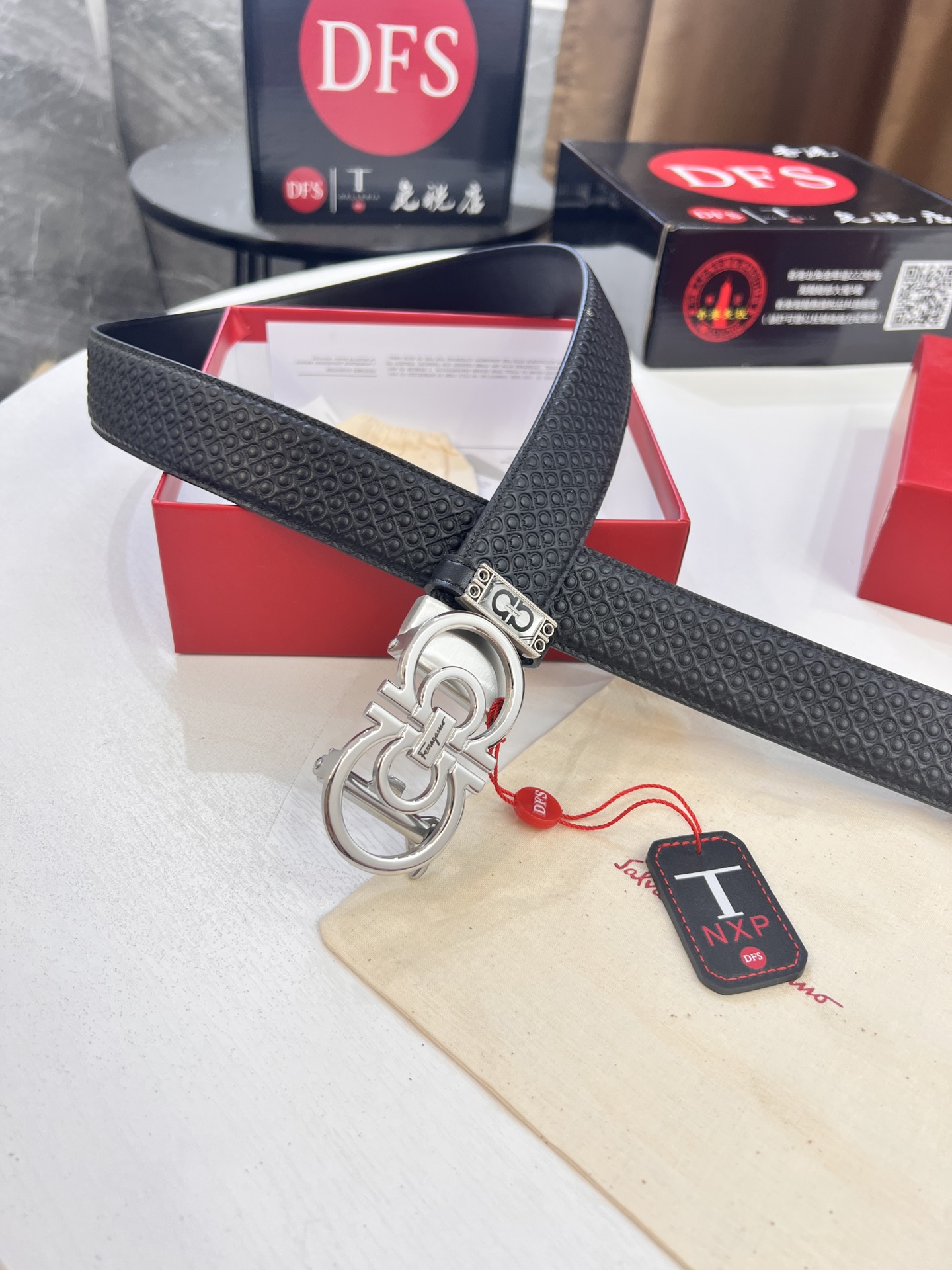 Streetwear Belt Ferragamo 320361 size:3.5cm - vstockx
