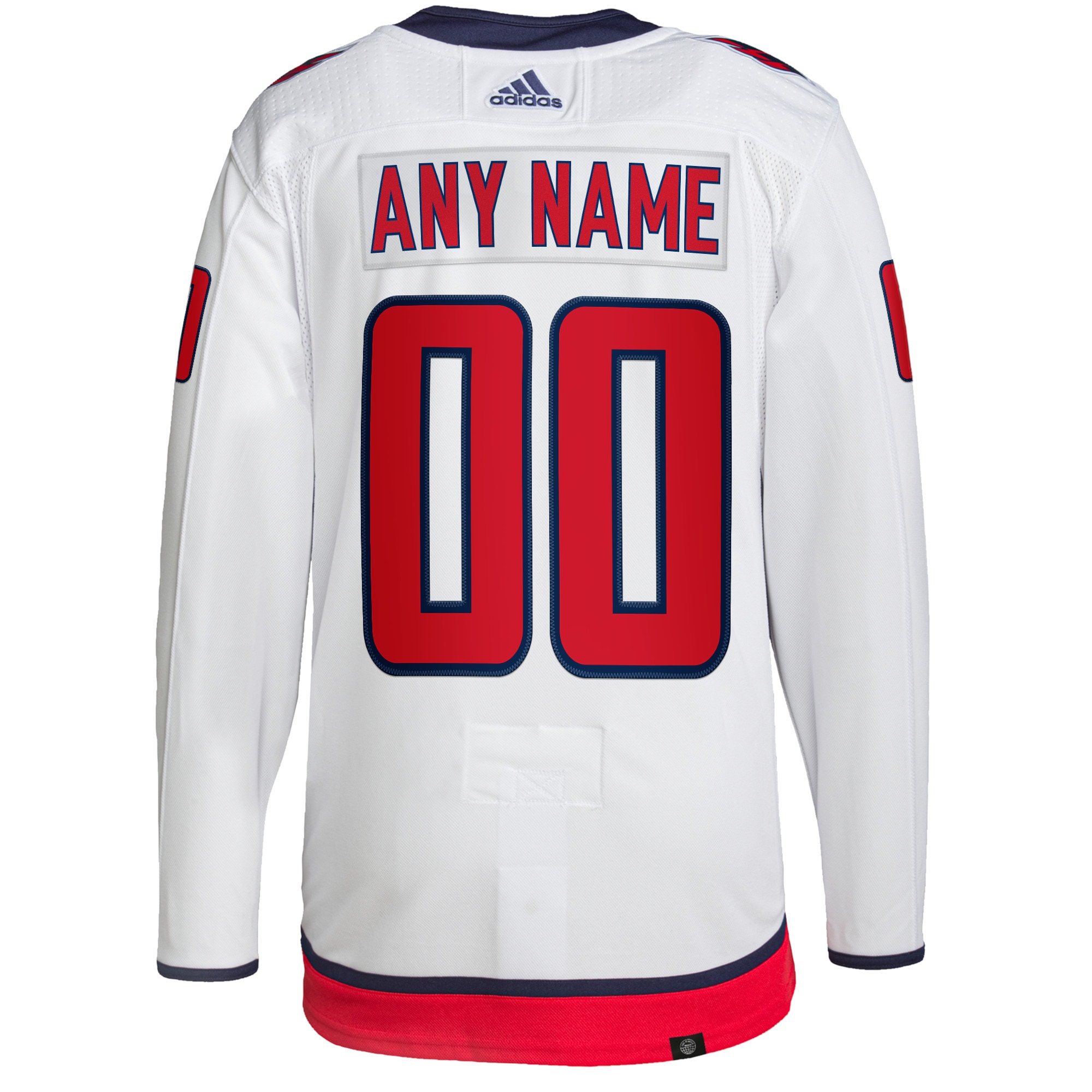 Washington Capitals adidas Away Primegreen Authentic Pro Custom Jersey - White - vstockx