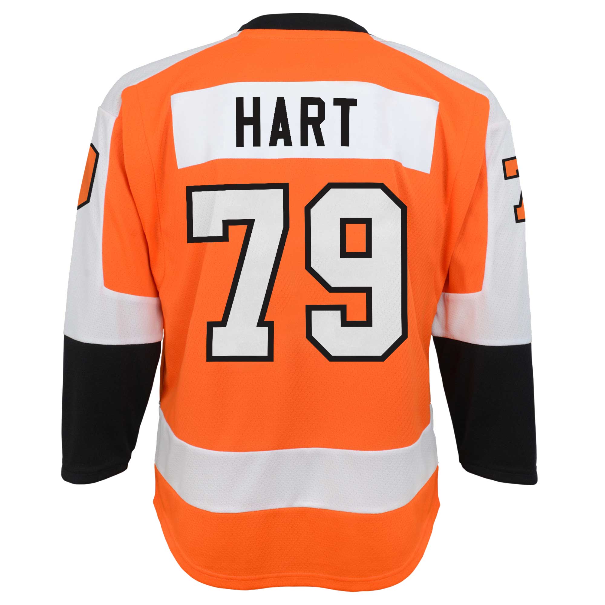 Carter Hart Philadelphia Flyers Youth Home Replica Player Jersey - Orange - vstockx