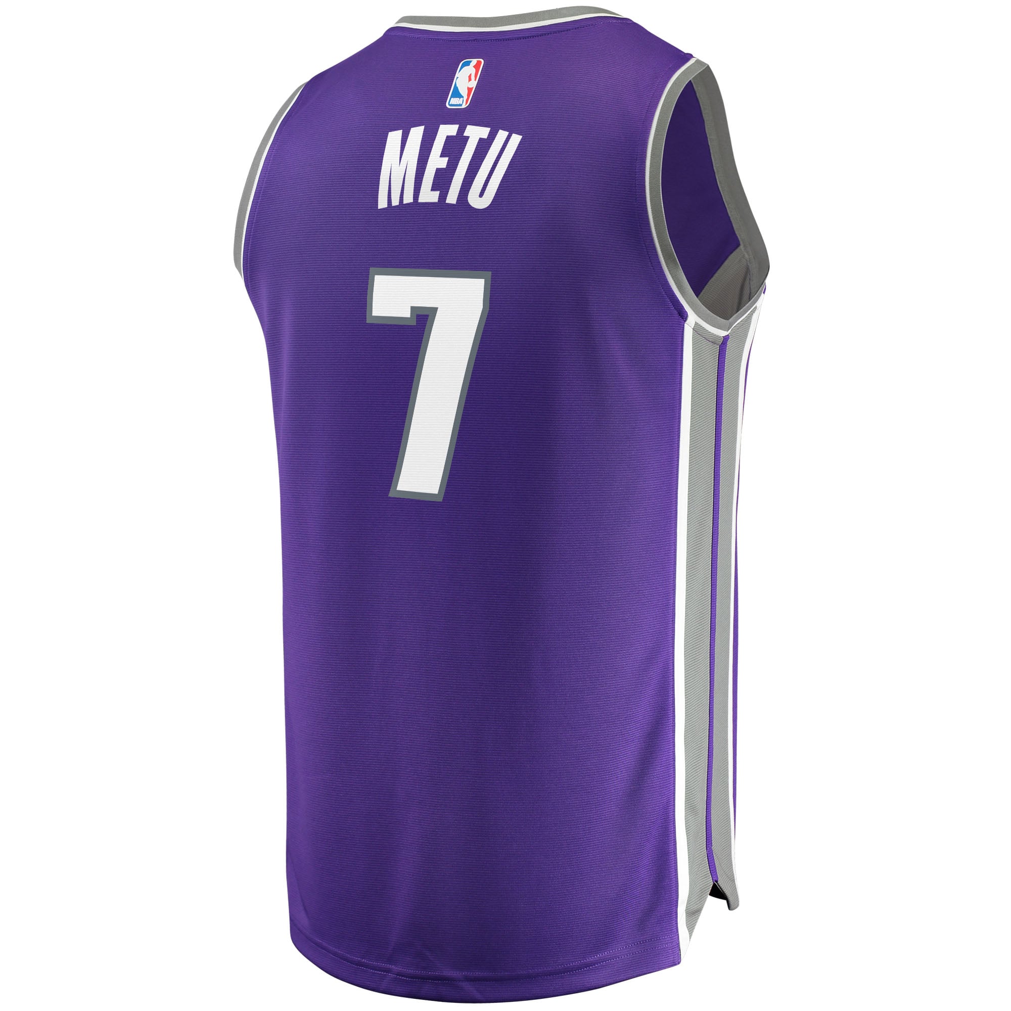 Chimezie Metu Sacramento Kings Fanatics Branded 2021/22 Fast Break Replica Jersey - Icon Edition - Purple - vstockx