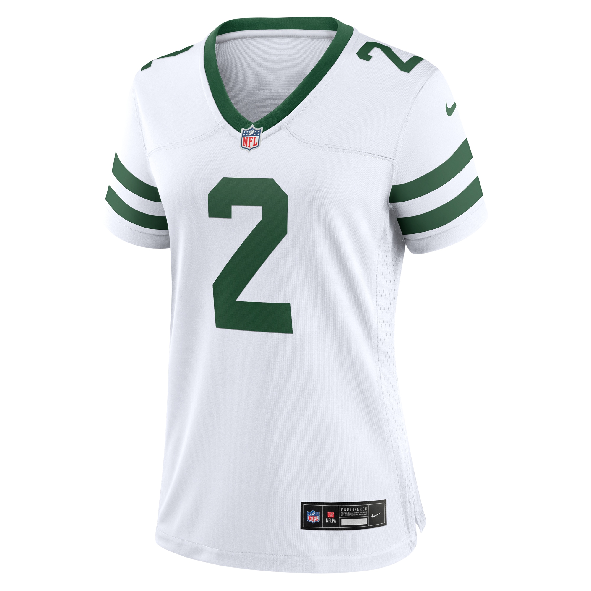Zach Wilson New York Jets Nike Women's Player Jersey - White - vstockx