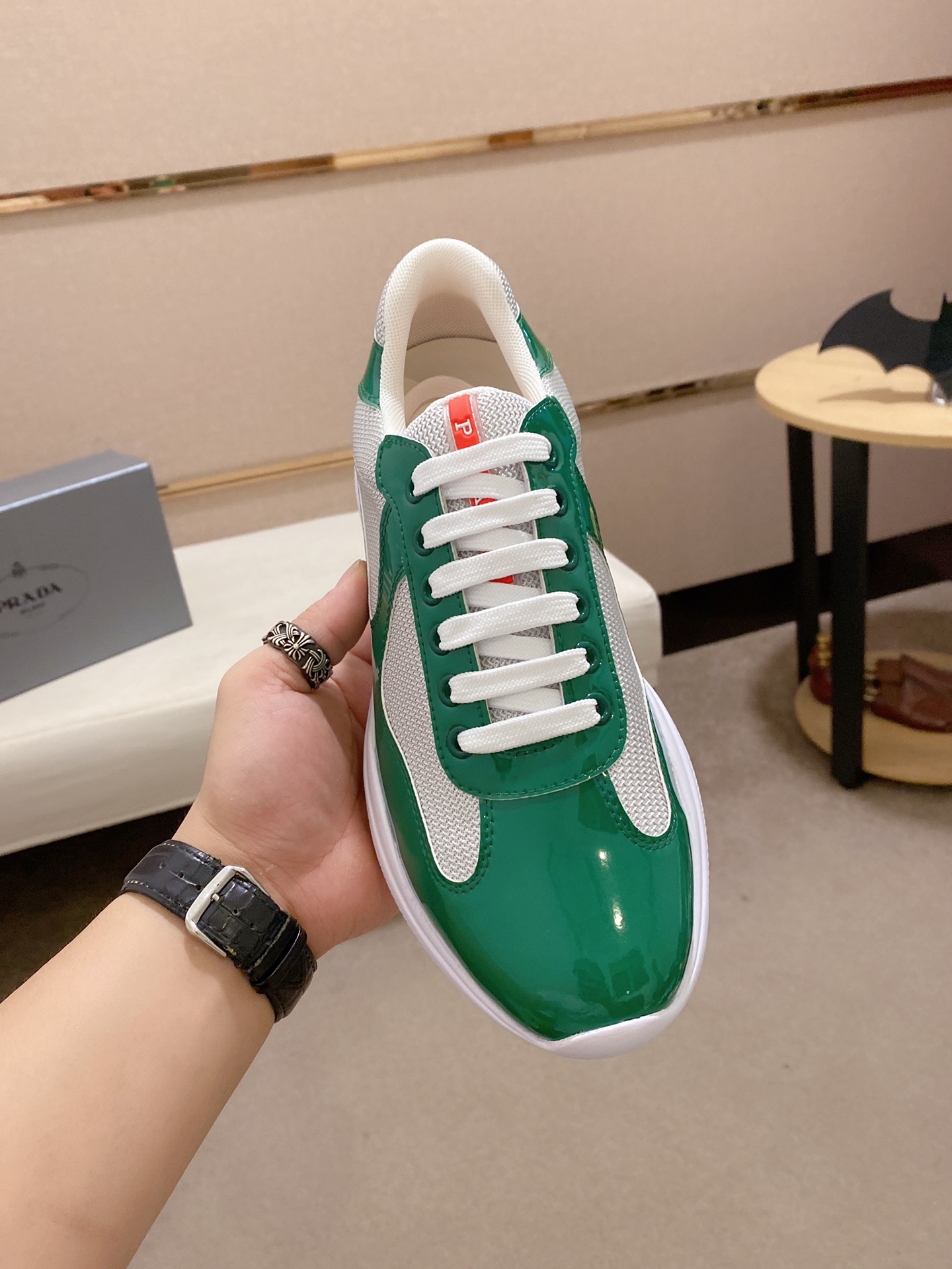Prada America's Cup sneaker 14 - vstockx