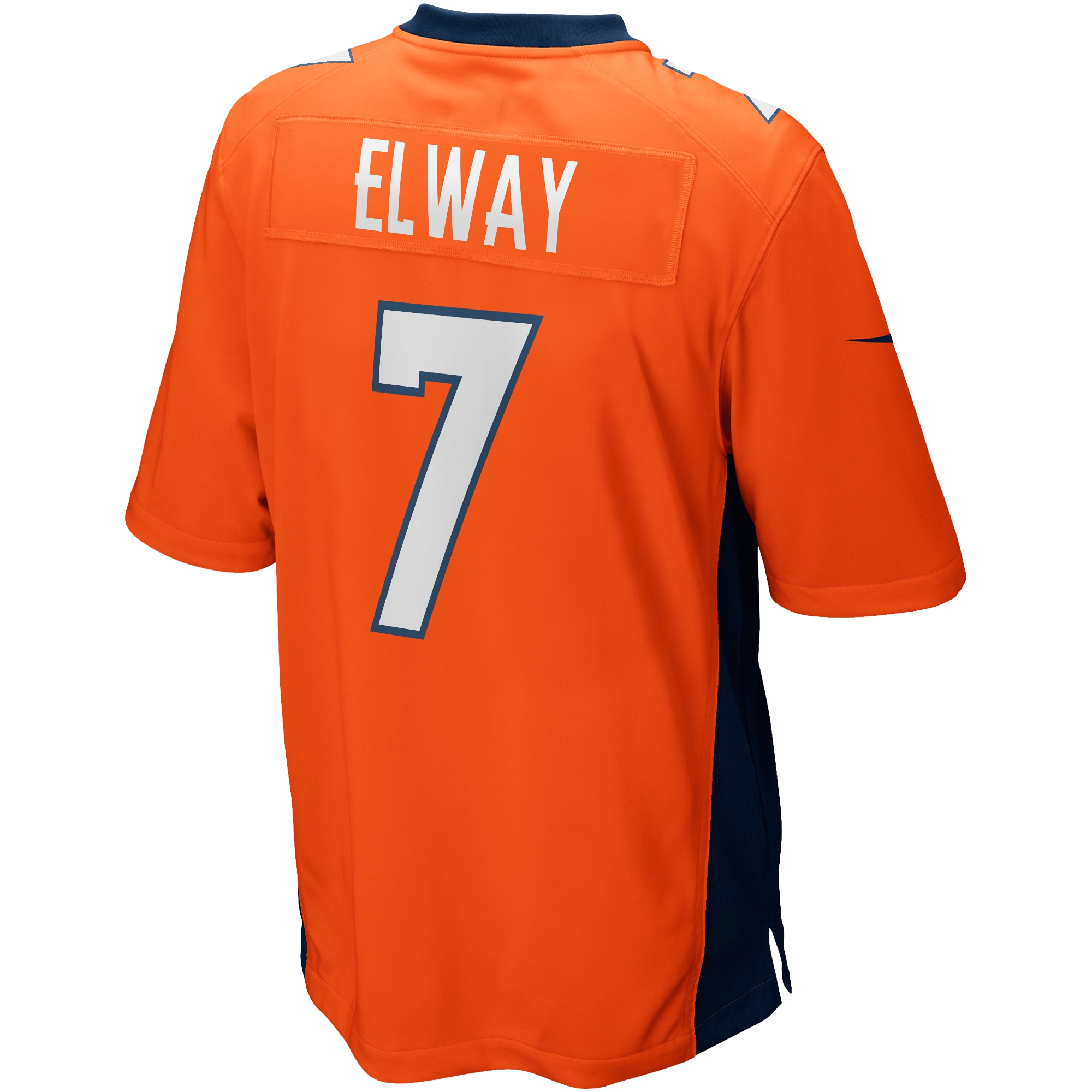 John Elway Denver Broncos Nike Game Retired Player Jersey - Orange - vstockx