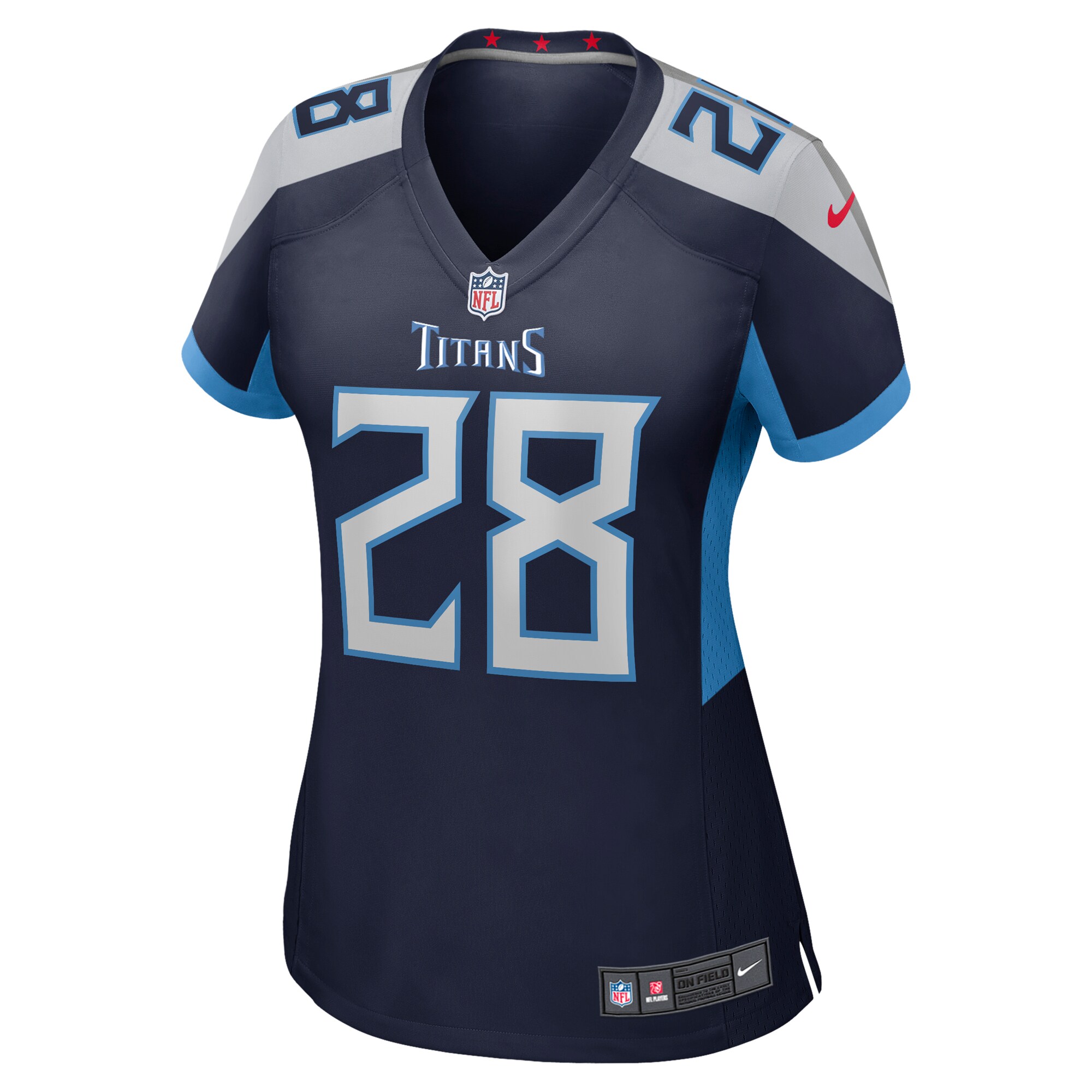 Chris Johnson Tennessee Titans Women's Nike Retired Player Game Jersey - Navy - vstockx