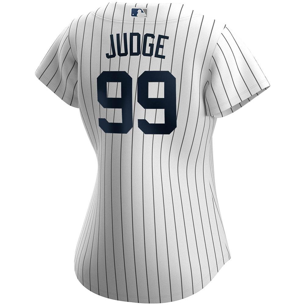 Womens New York Yankees Aaron Judge Cool Base Replica Jersey White - vstockx
