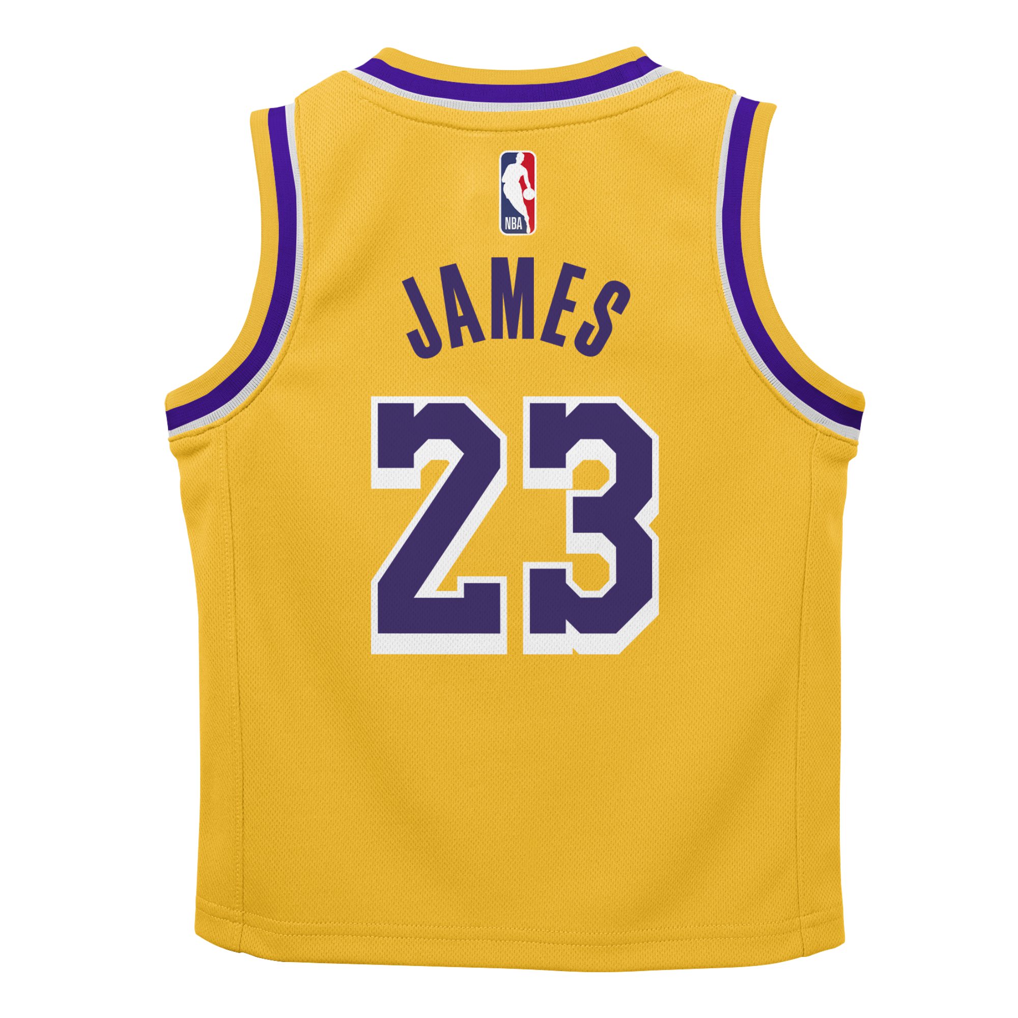 LeBron James Los Angeles Lakers Nike Toddler Swingman Player Jersey - Icon Edition - Gold - vstockx