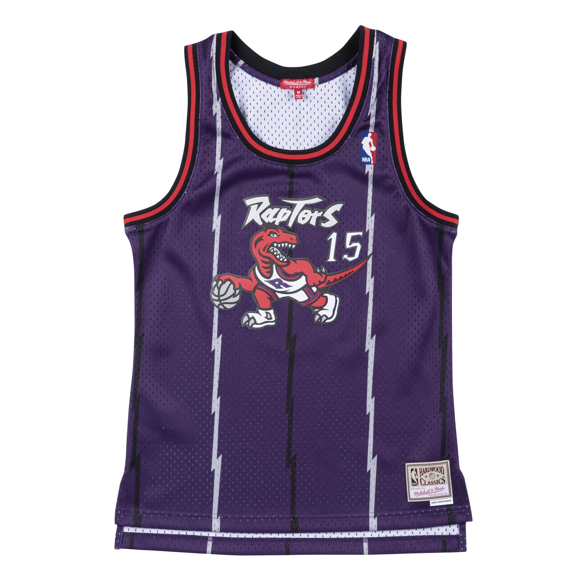 Women's Swingman Jersey Toronto Raptors 1998-99 Vince Carter - vstockx